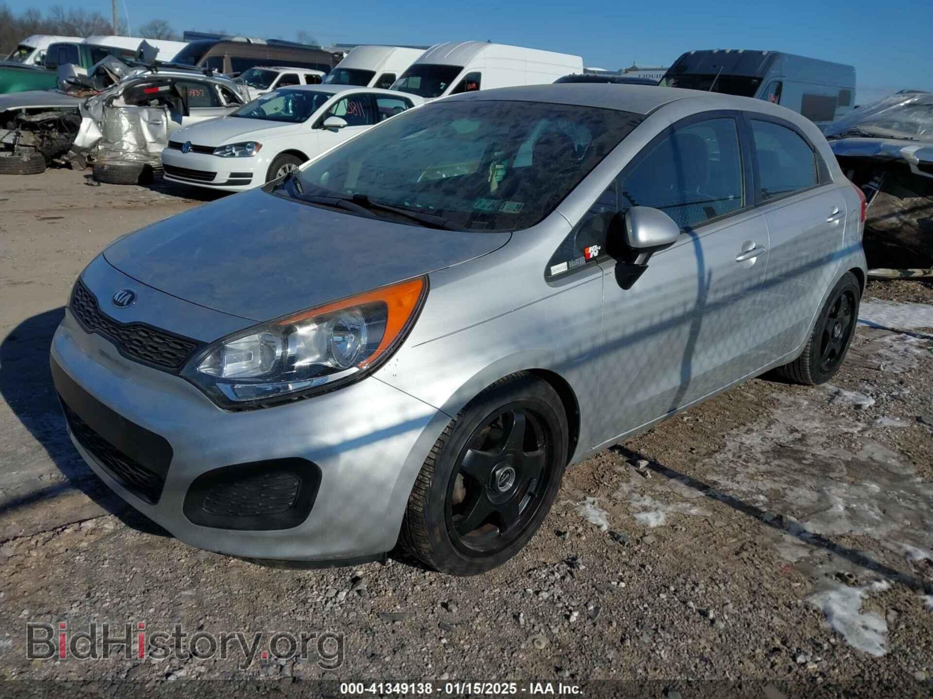 2014 KIA RIO - VIN: KNADM5A31E6416507 - Фото 2