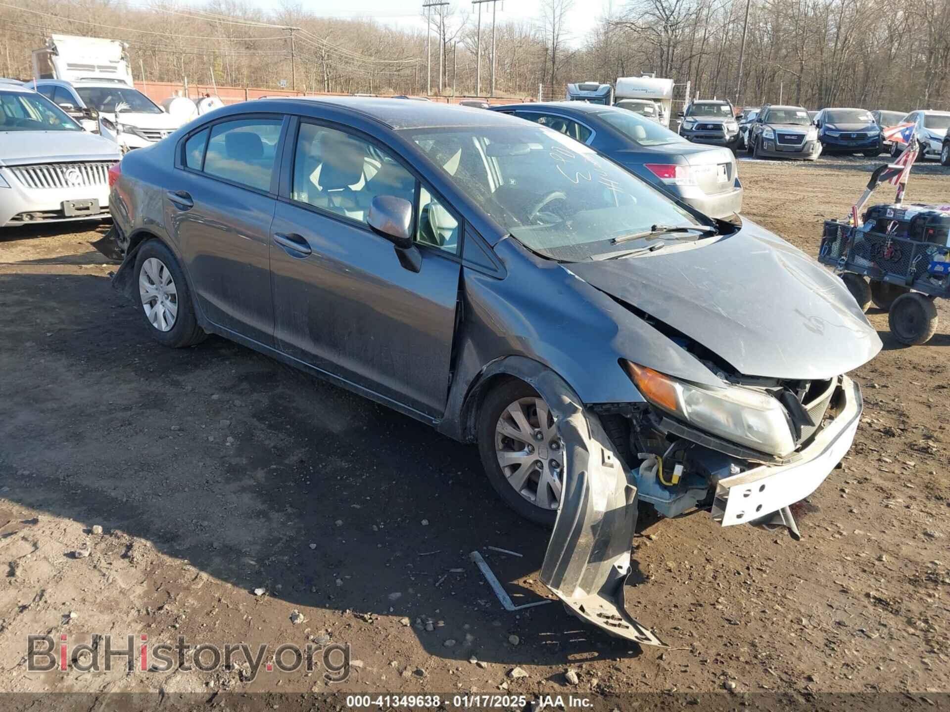 Фотография 2HGFB2F57CH330657 - HONDA CIVIC SDN 2012