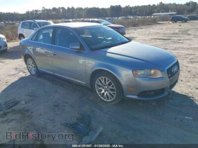 2008 Audi A4 2.0T/2.0T Special Edition, серебристый — VIN WAUDF78E48A151399, IAAI