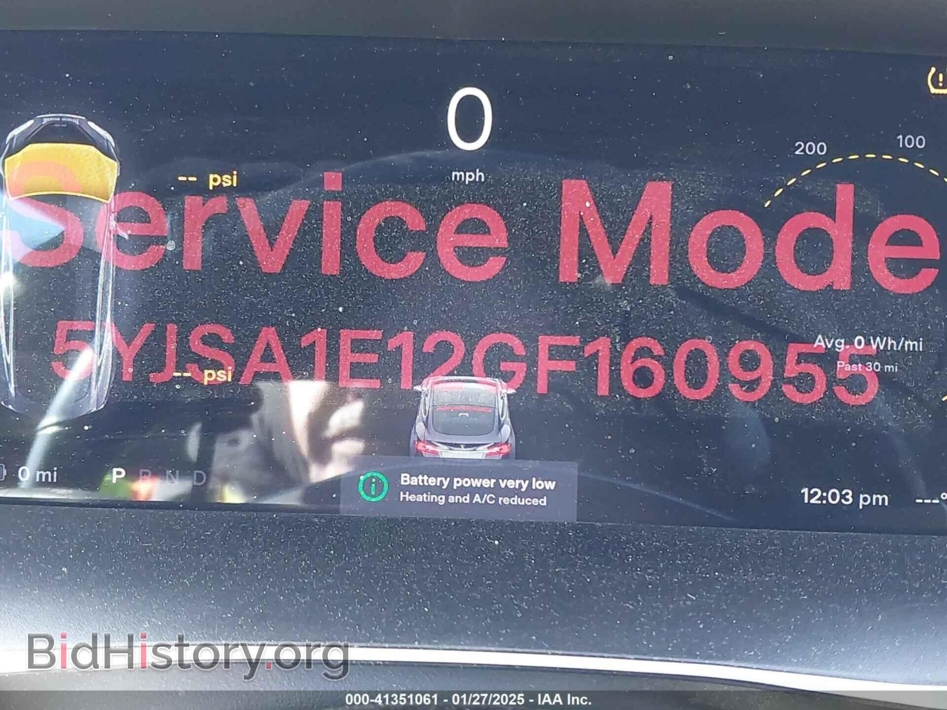 2016 TESLA MODEL S - VIN: 5YJSA1E12GF160955 - Фото 15