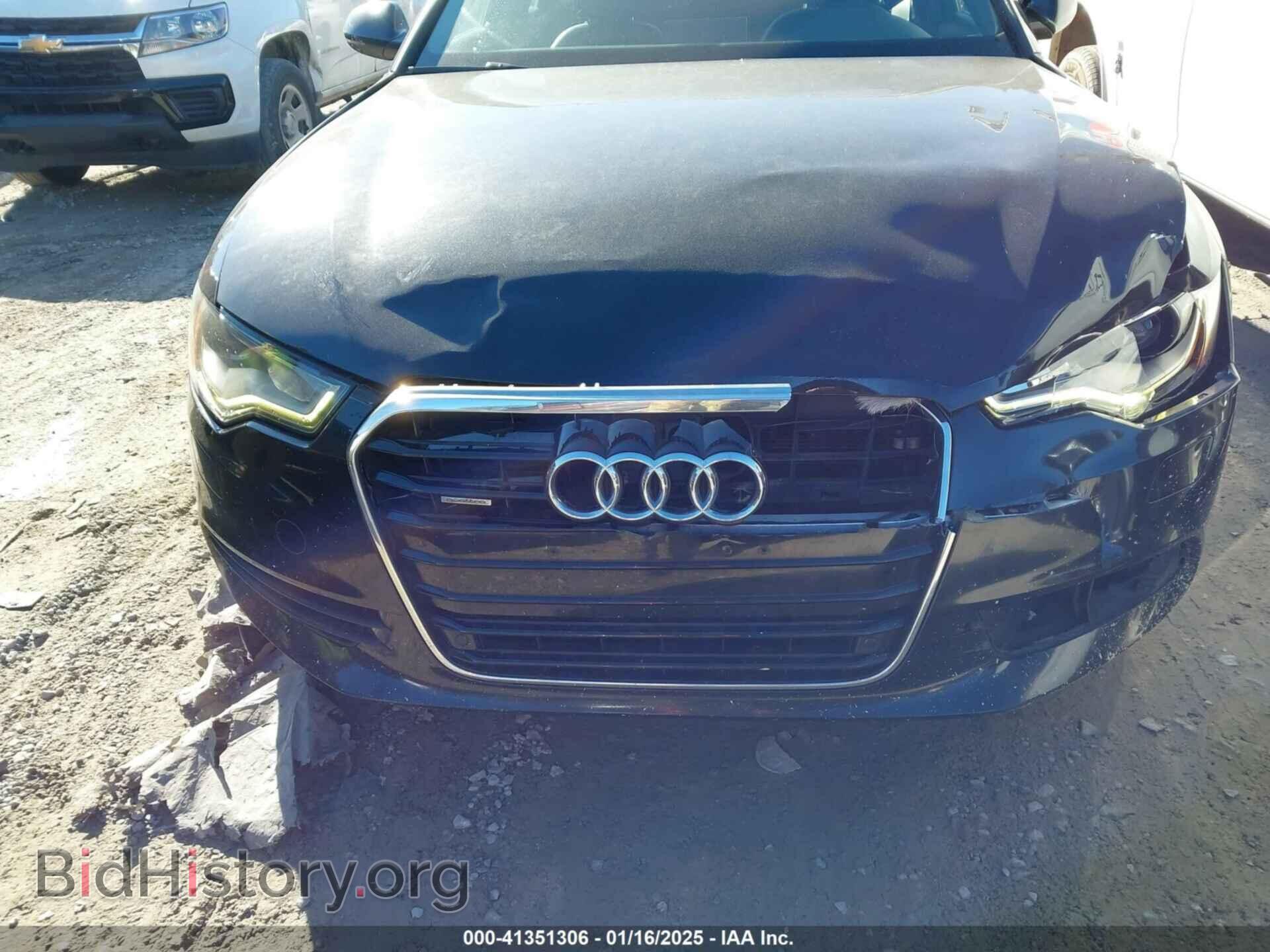 2013 AUDI A6 - VIN: WAUGGAFC4DN134663 - Фото 6