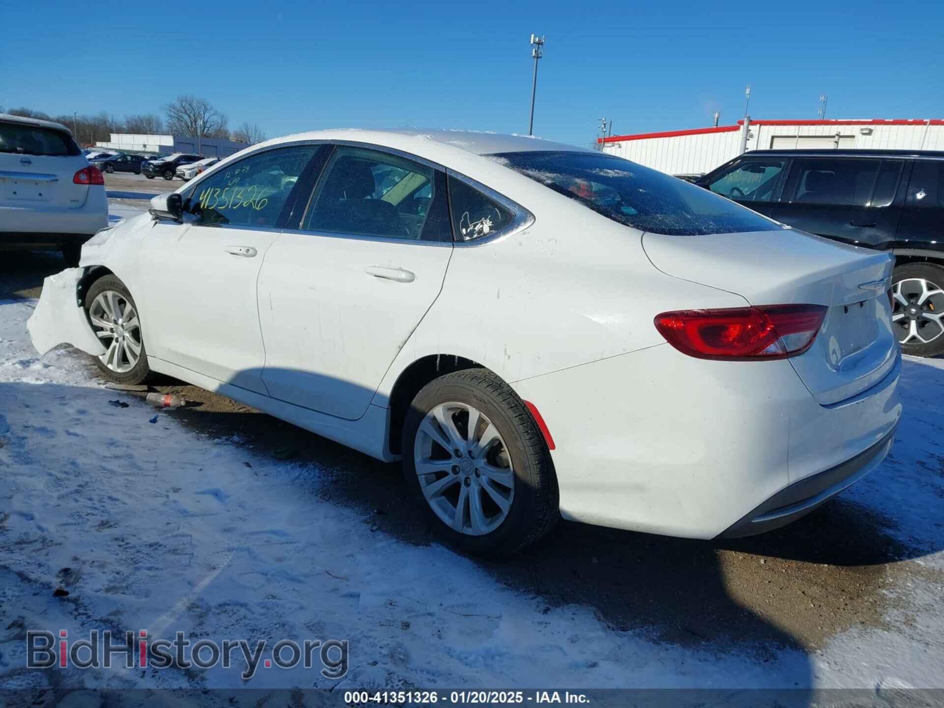 2016 CHRYSLER 200 - VIN: 1C3CCCAB7GN123379 - Фото 3