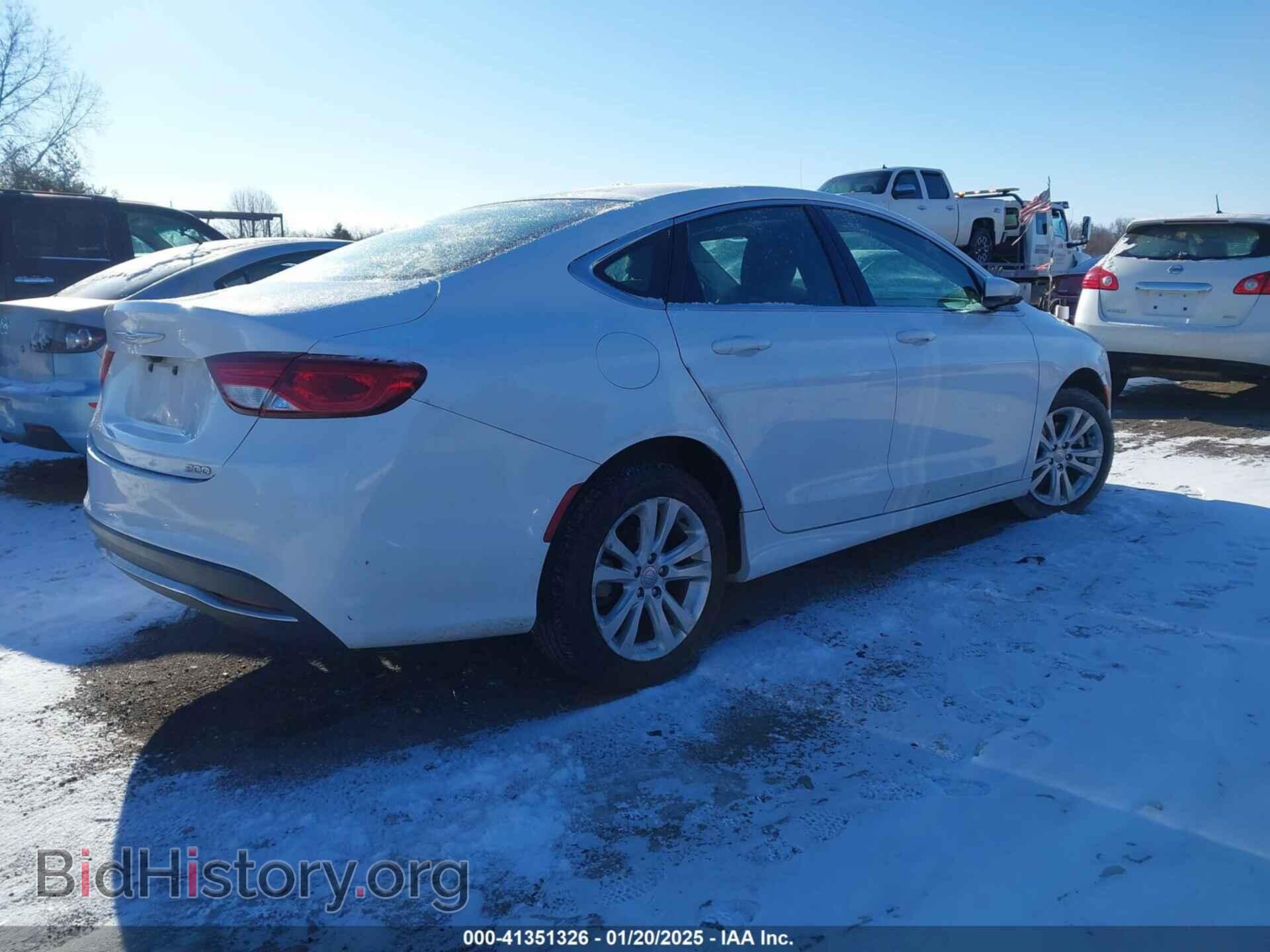 2016 CHRYSLER 200 - VIN: 1C3CCCAB7GN123379 - Фото 4