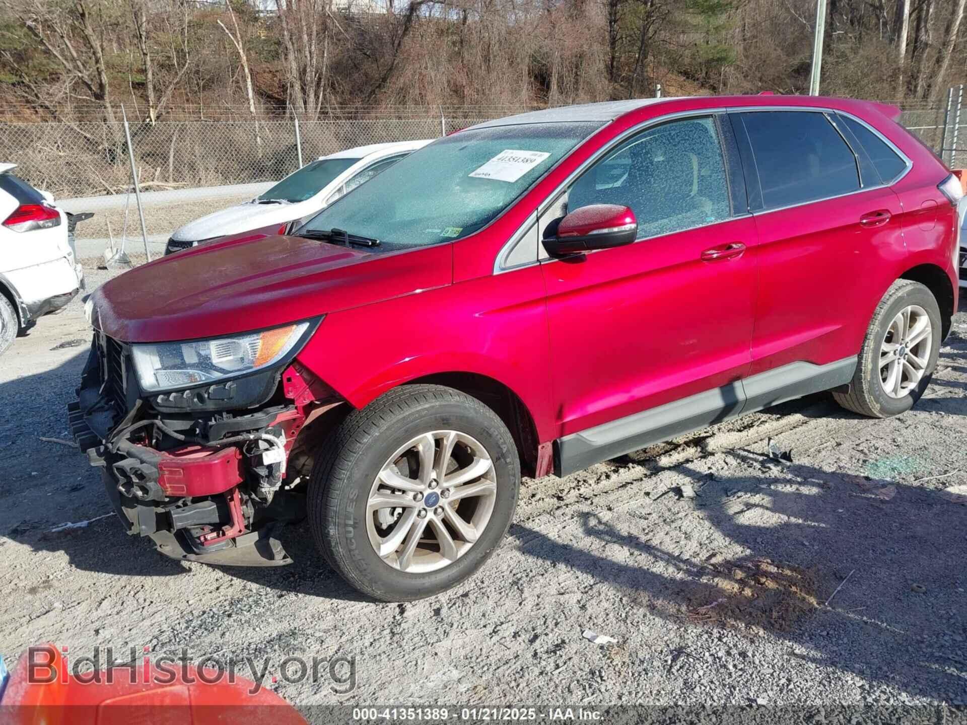 2015 FORD EDGE - VIN: 2FMTK3J99FBB84556 - Фото 2