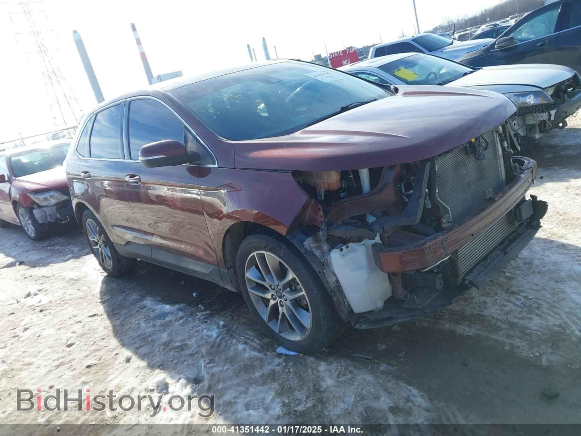 Photo 2FMPK3K95FBC16743 - FORD EDGE 2015