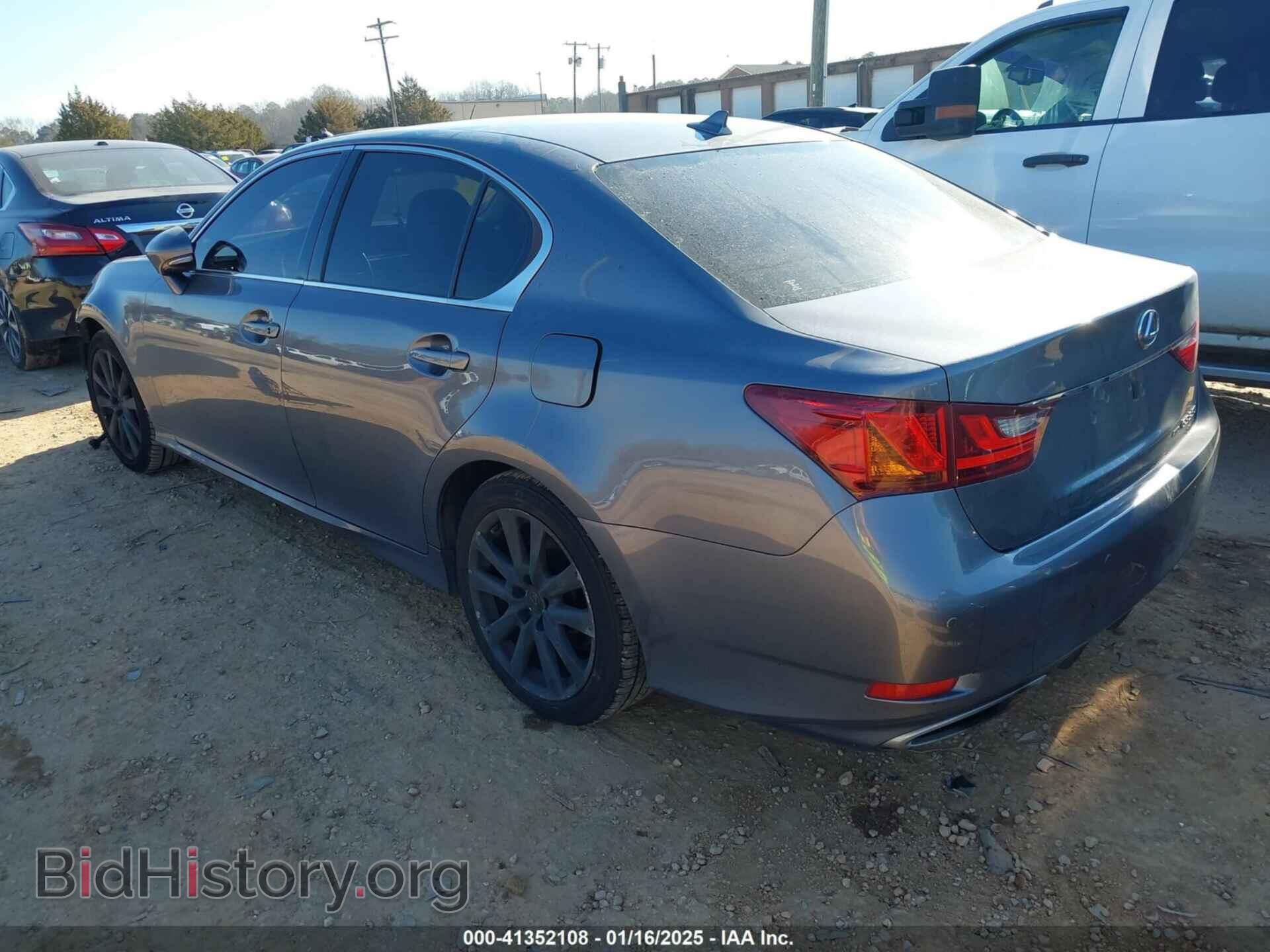 2013 LEXUS GS 350 - VIN: JTHCE1BL1D5007445 - Фото 3