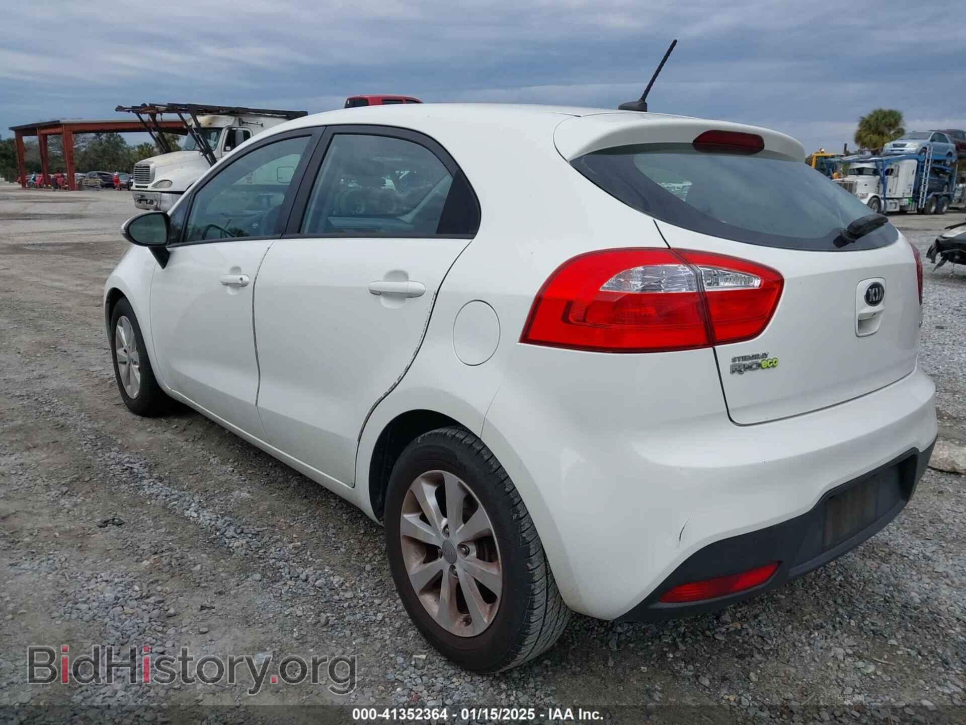 2013 KIA RIO - VIN: KNADN5A35D6303896 - Фото 3