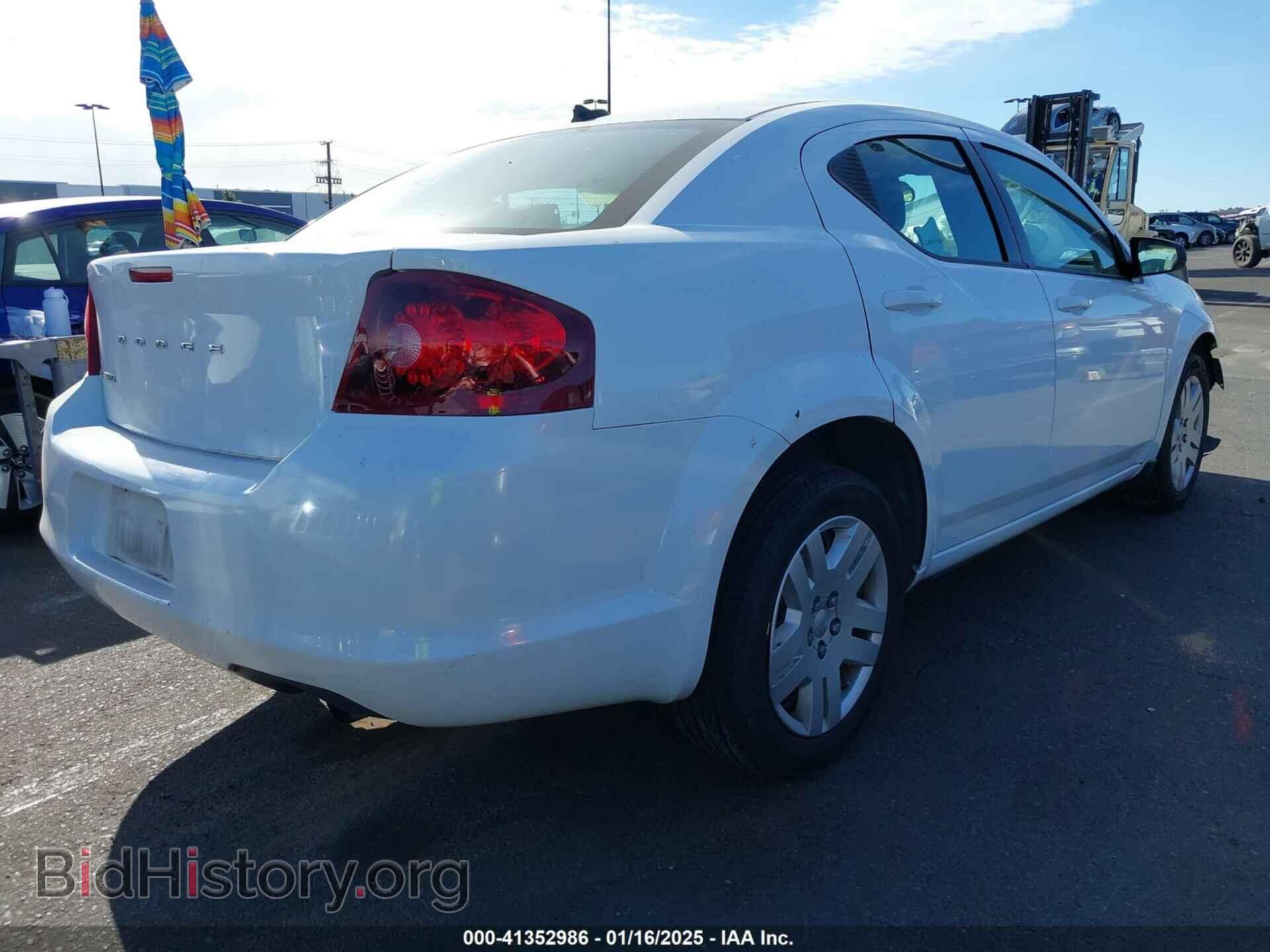2014 DODGE AVENGER - VIN: 1C3CDZAB8EN215713 - Фото 4