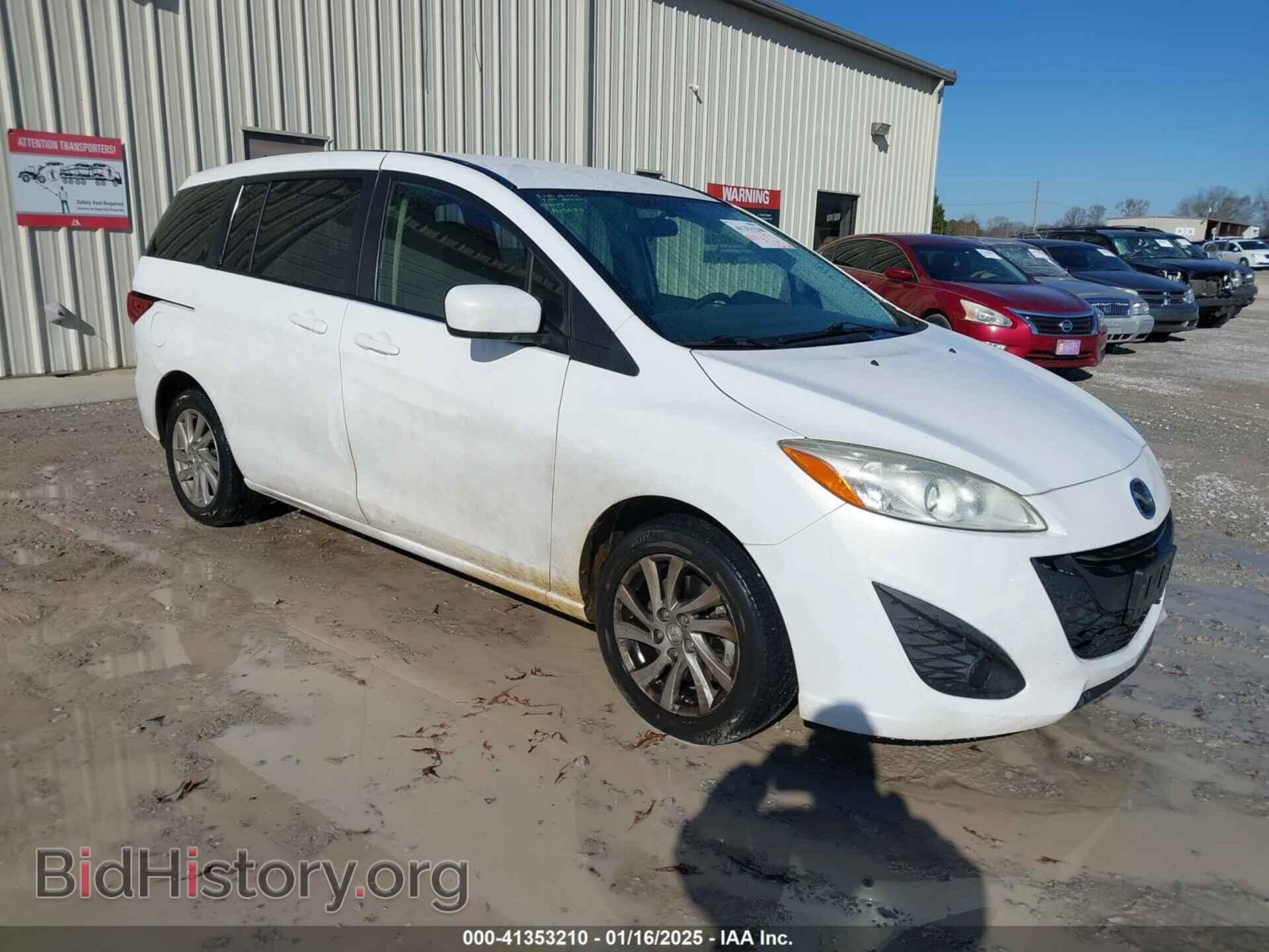 Photo JM1CW2BL9C0105638 - MAZDA MAZDA5 2012