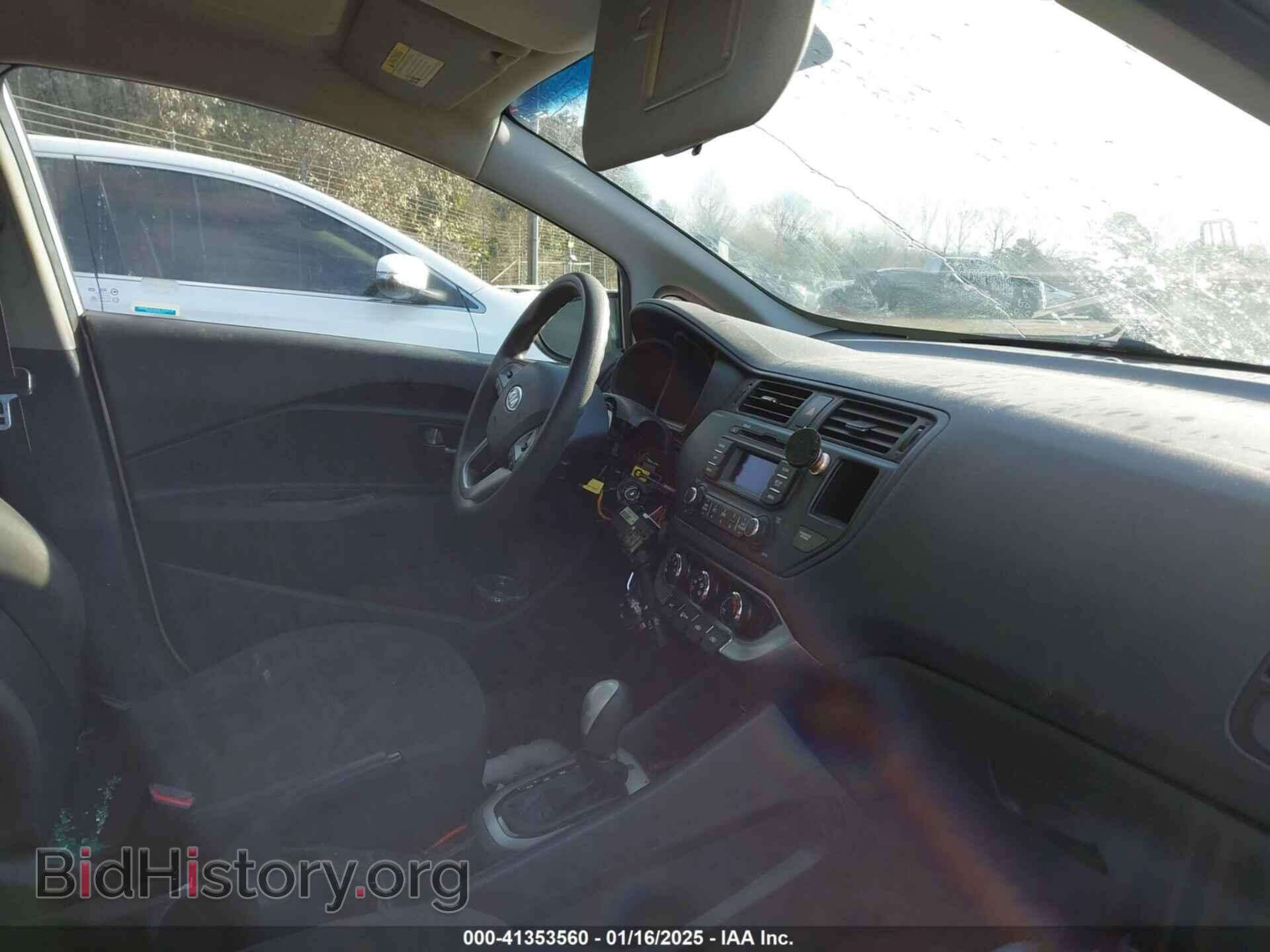 2012 KIA RIO - VIN: KNADM4A30C6061563 - Фото 5