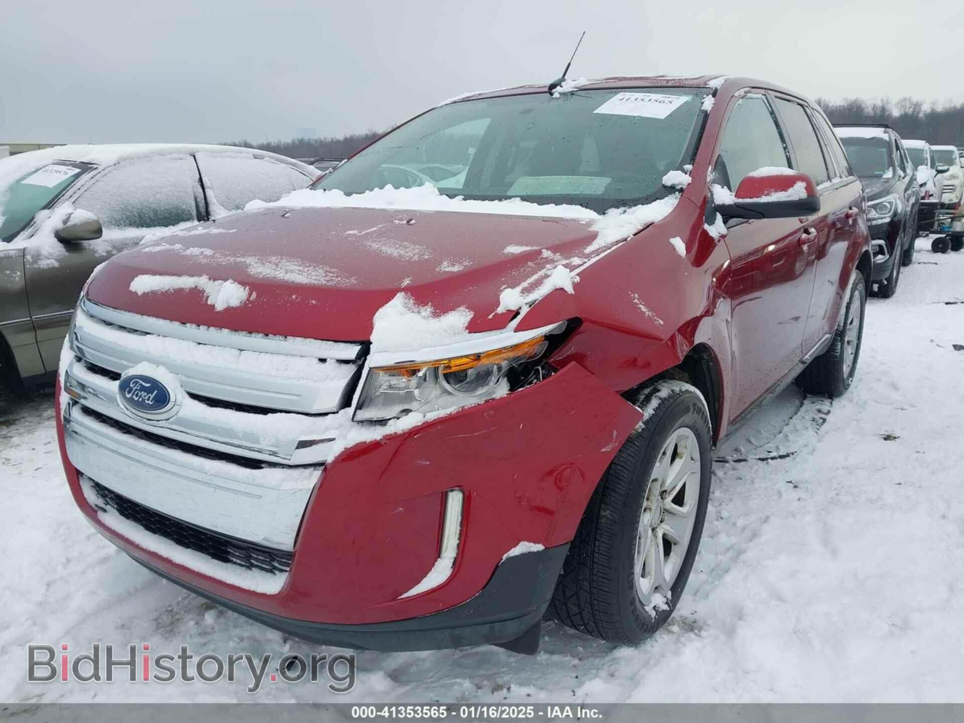 2014 FORD EDGE - VIN: 2FMDK3JC2EBB45452 - Фото 2