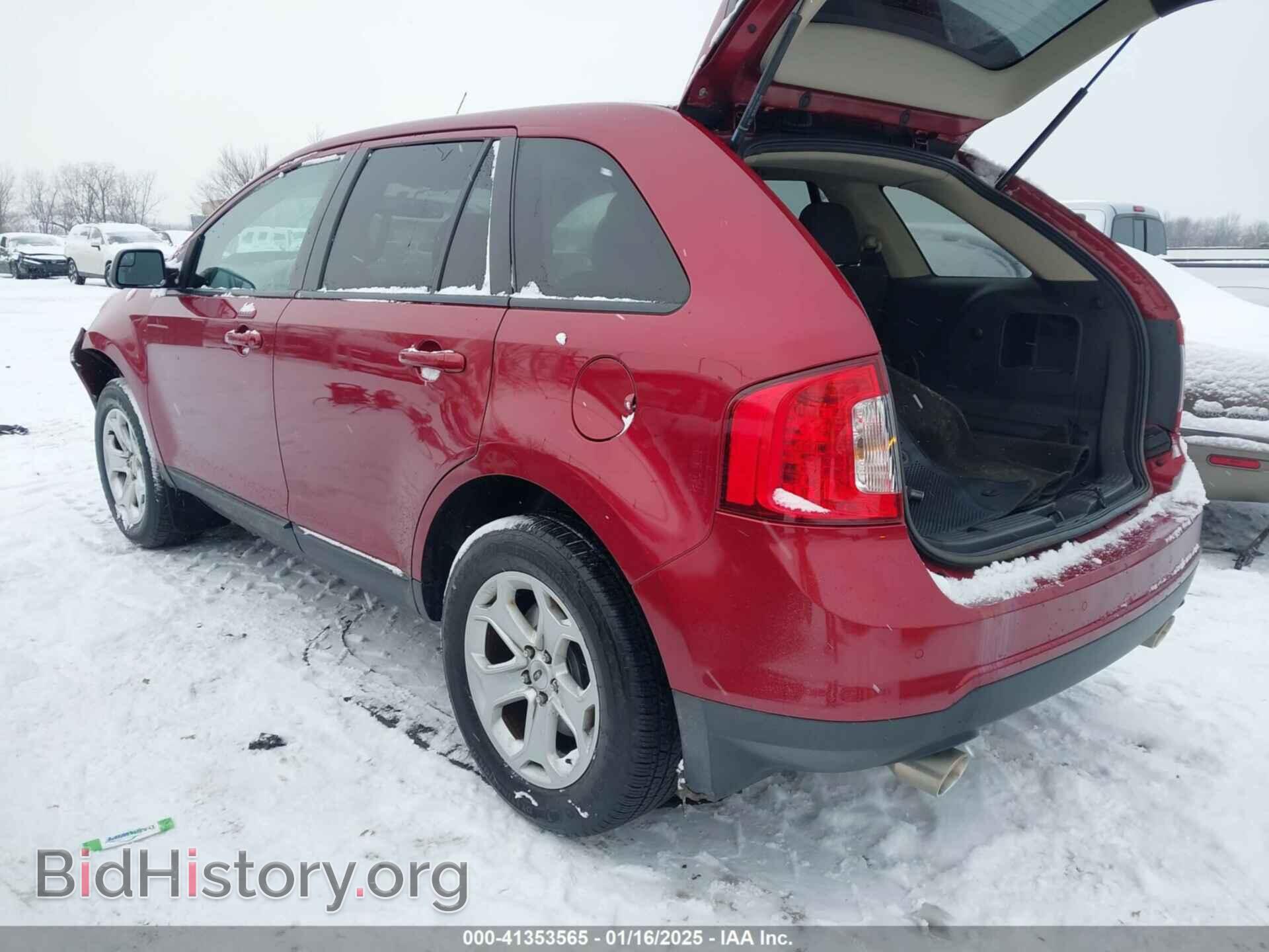 2014 FORD EDGE - VIN: 2FMDK3JC2EBB45452 - Фото 3