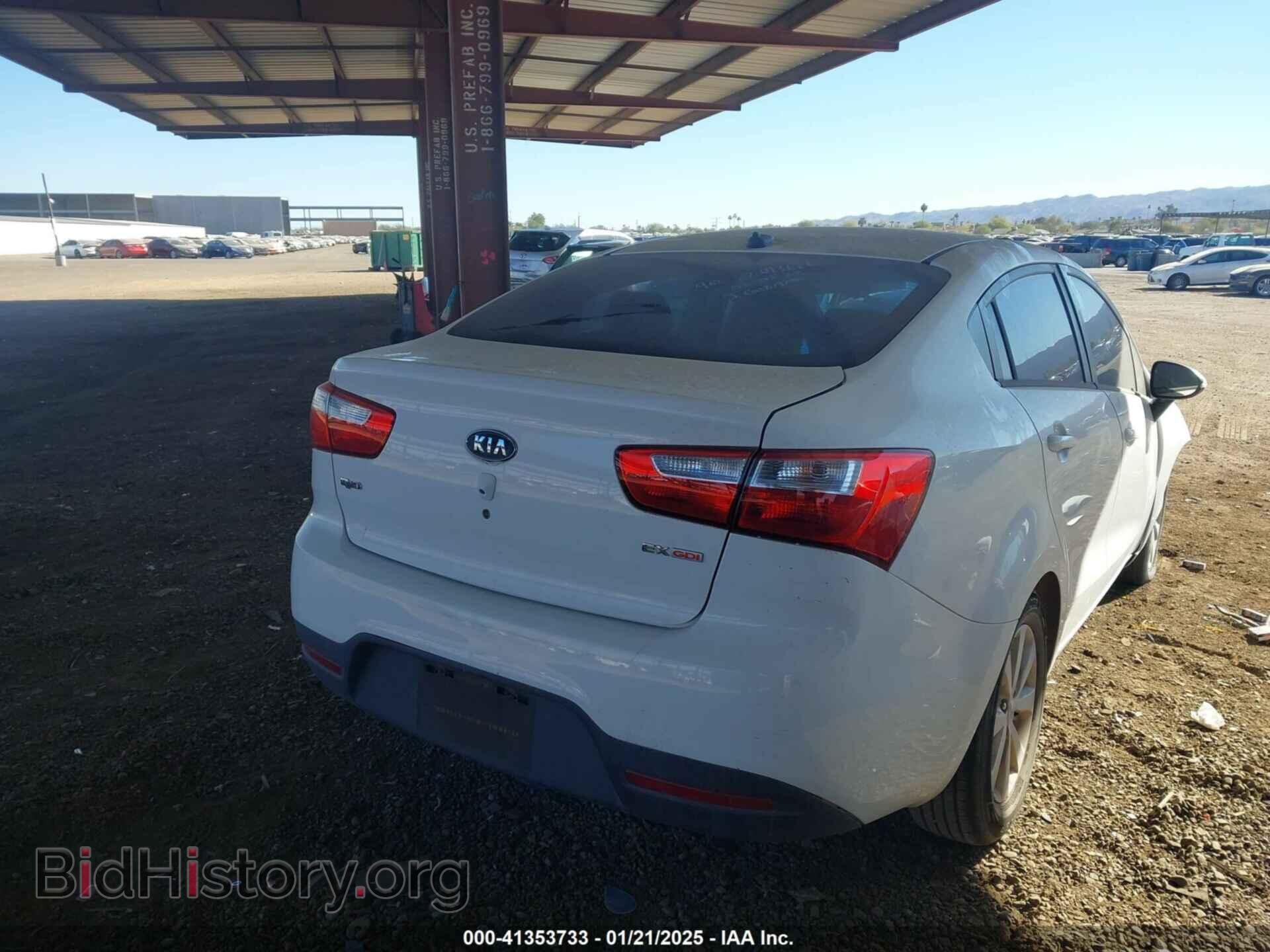 2013 KIA RIO - VIN: KNADN4A36D6130643 - Фото 4