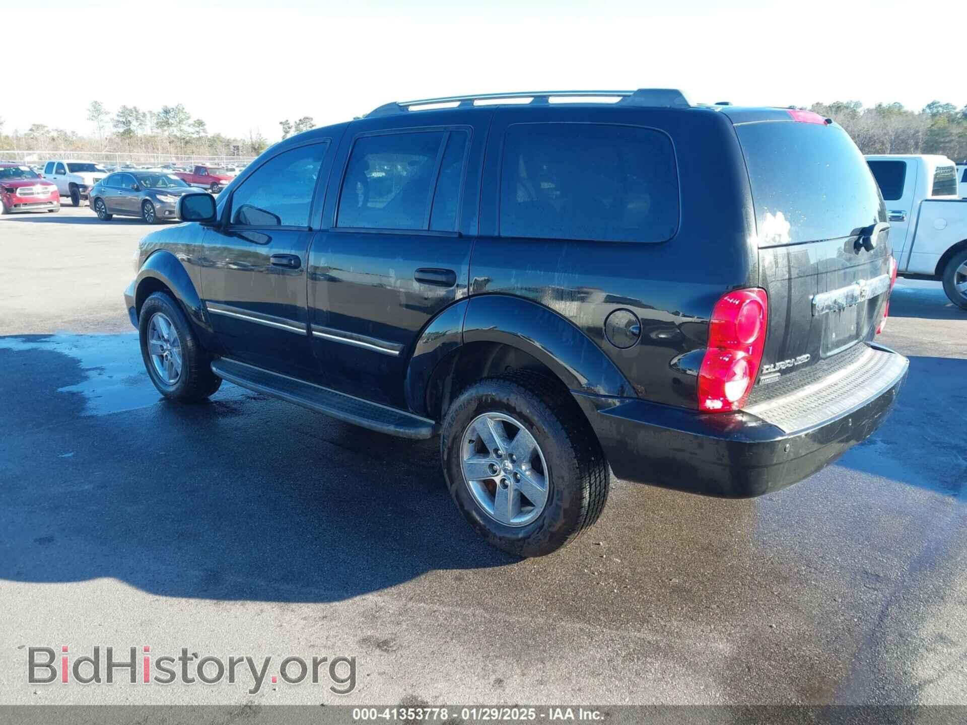 2007 DODGE DURANGO - VIN: 1D8HD58P37F550372 - Фото 3
