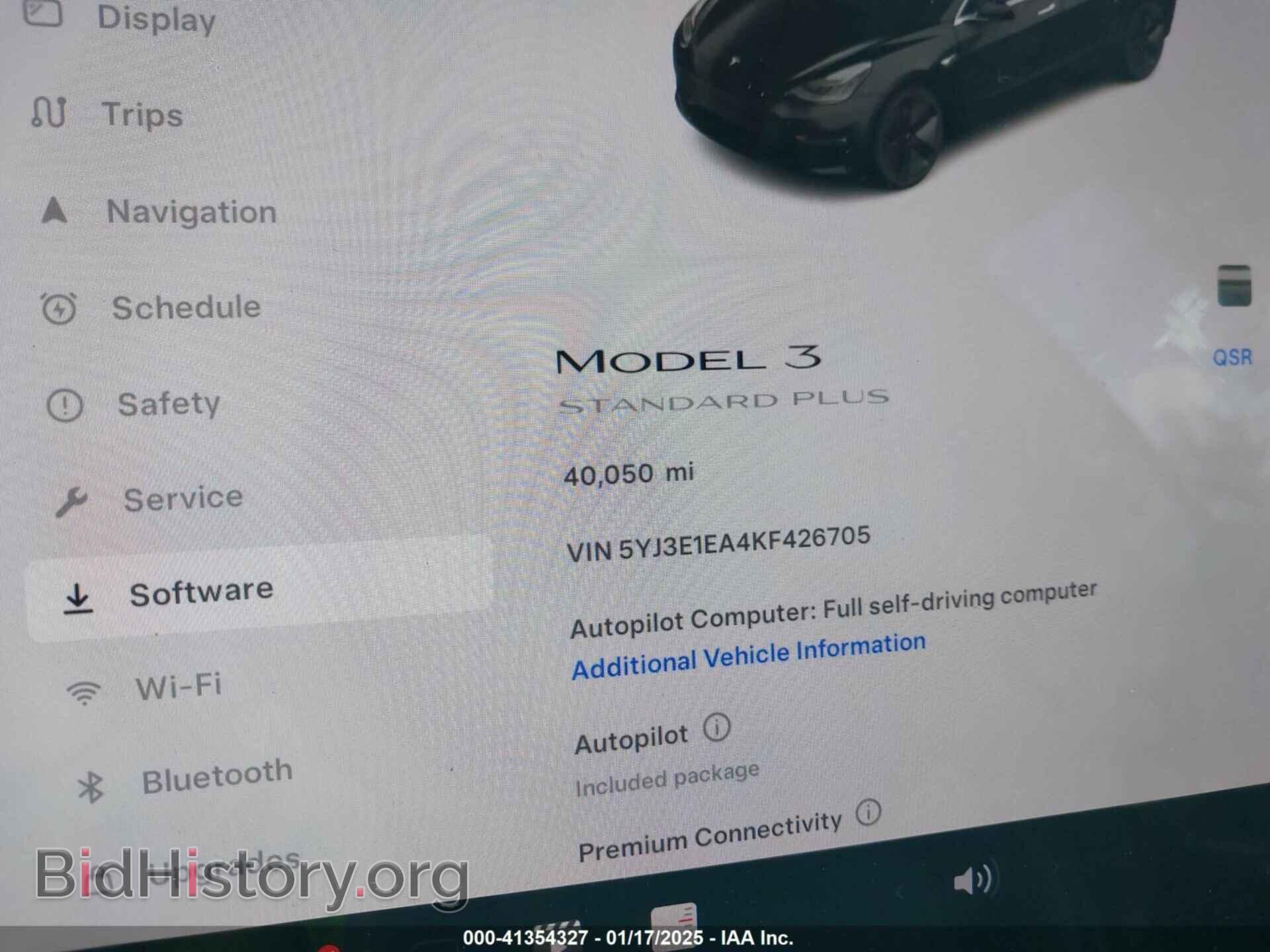 2019 TESLA MODEL 3 - VIN: 5YJ3E1EA4KF426705 - Фото 16