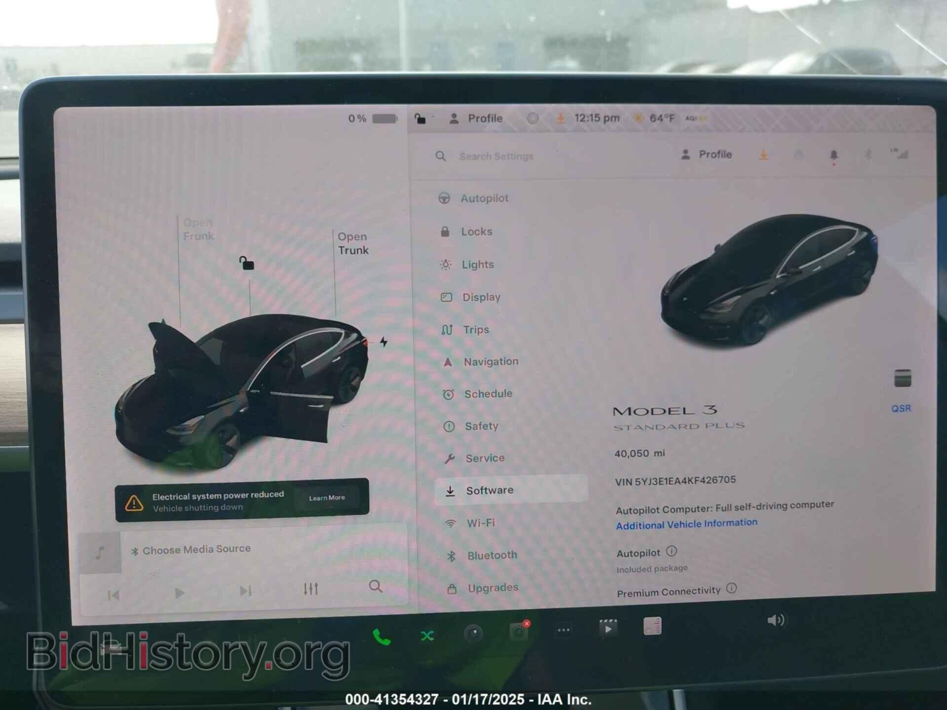2019 TESLA MODEL 3 - VIN: 5YJ3E1EA4KF426705 - Фото 18