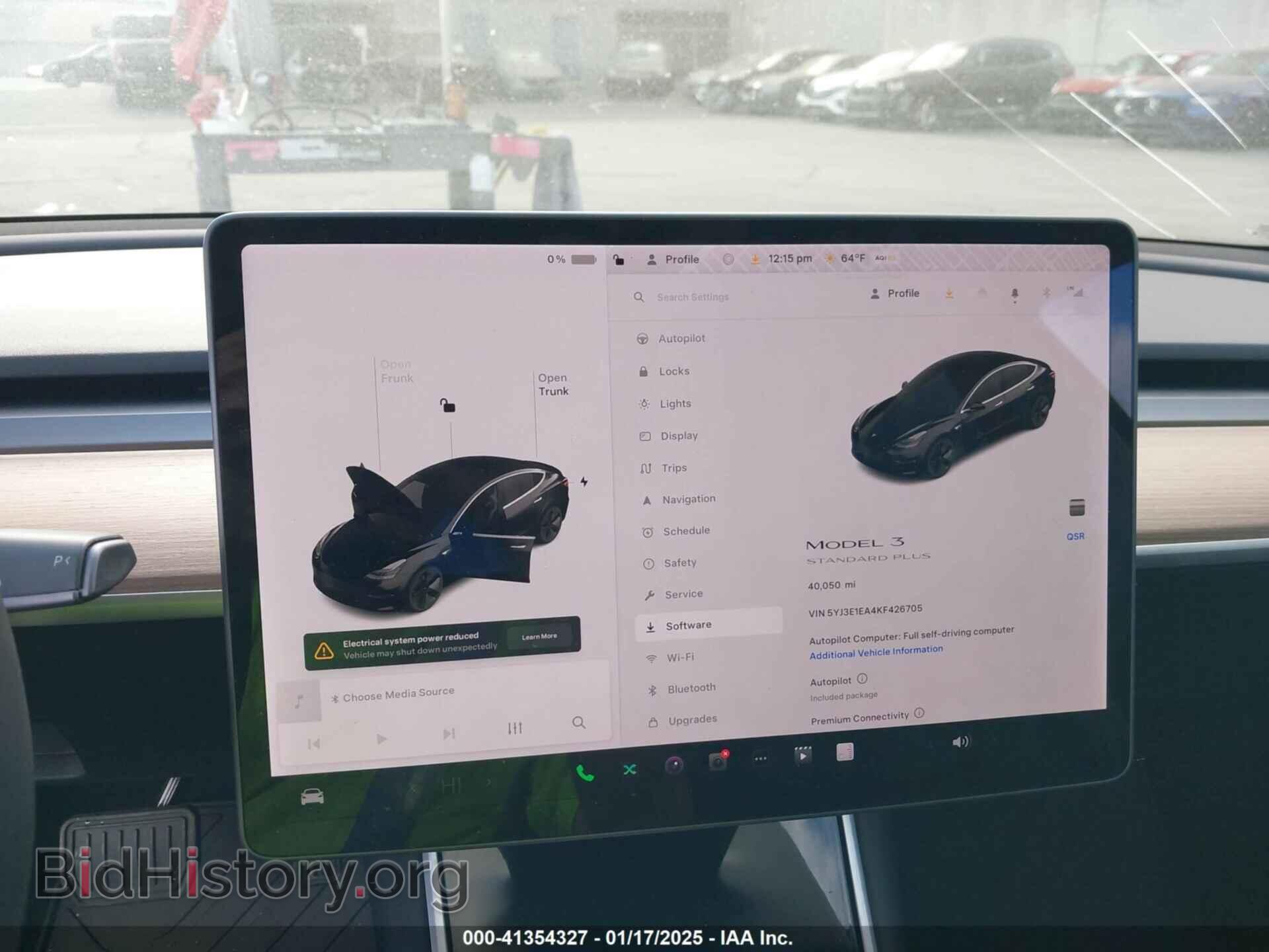 2019 TESLA MODEL 3 - VIN: 5YJ3E1EA4KF426705 - Фото 19