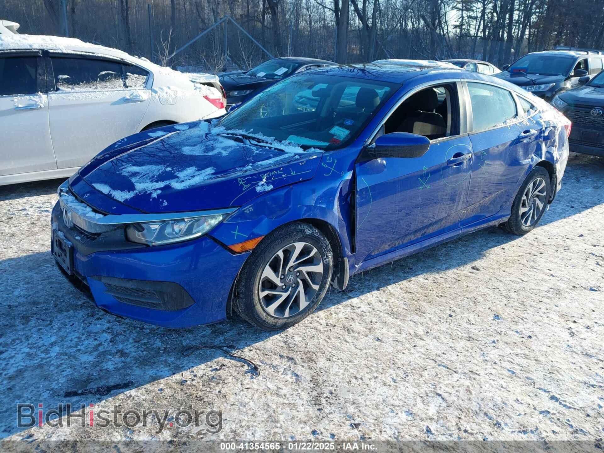 2016 HONDA CIVIC - VIN: 19XFC2F75GE067065 - Фото 2