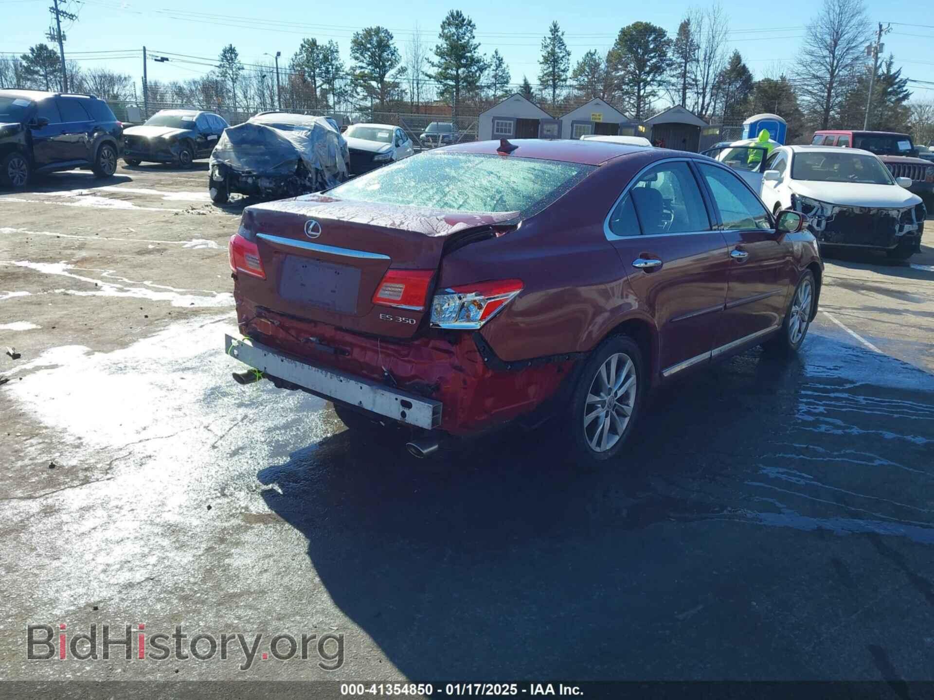 2011 LEXUS ES 350 - VIN: JTHBK1EG1B2469795 - Фото 4