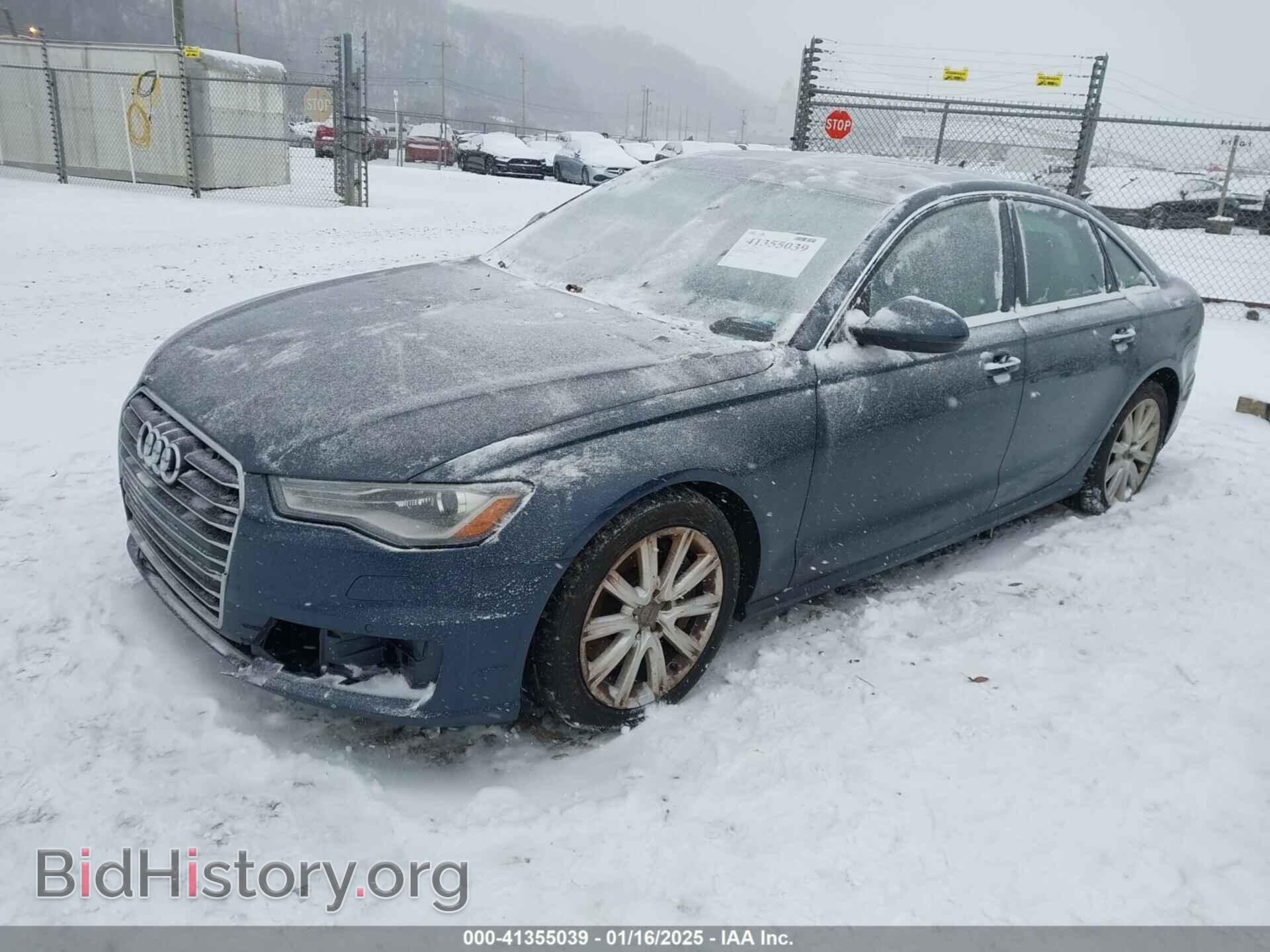 2016 AUDI A6 - VIN: WAUGFAFC4GN007516 - Фото 2