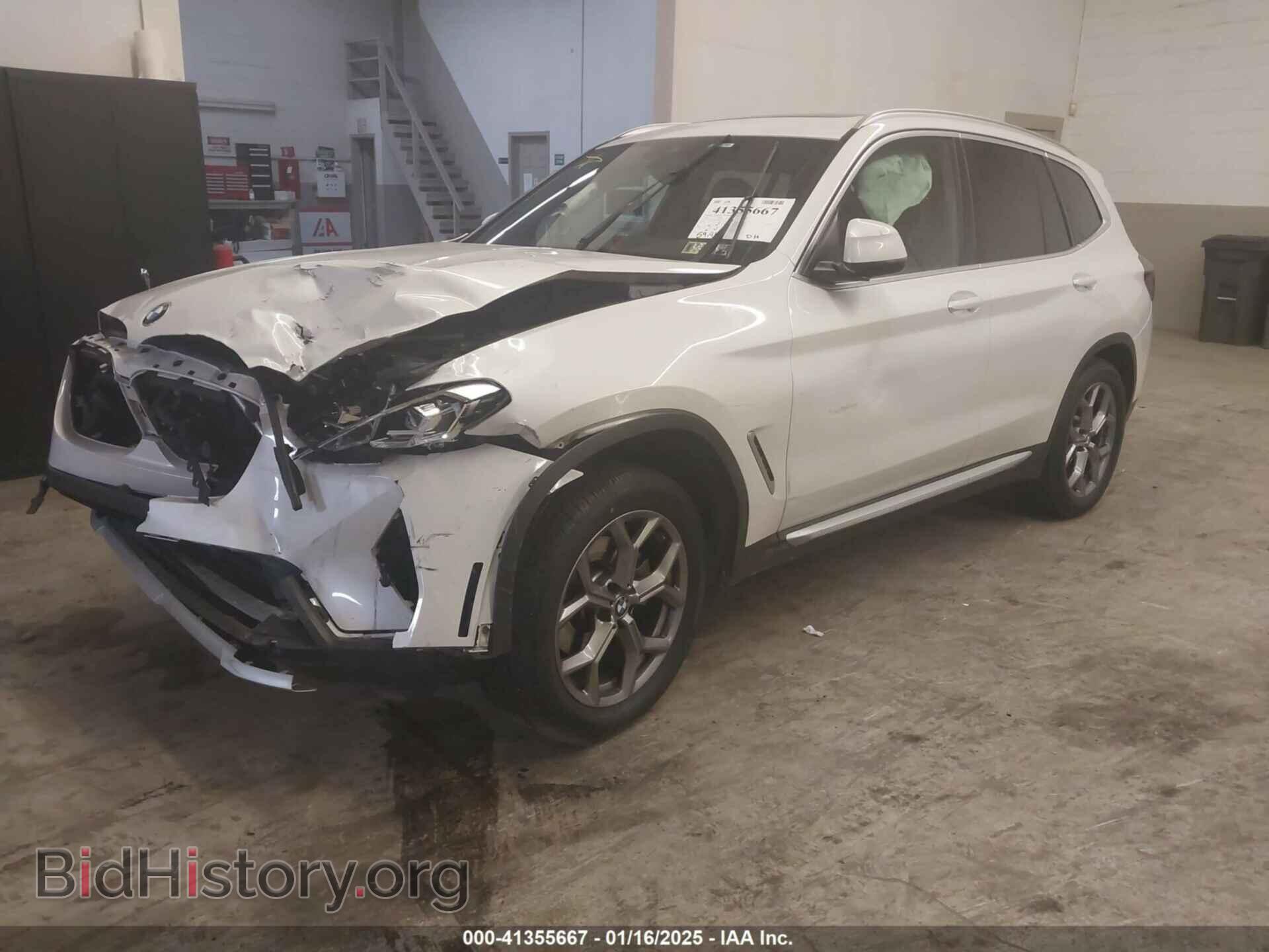 2022 BMW X3 - VIN: 5UX53DP09N9K90248 - Фото 2