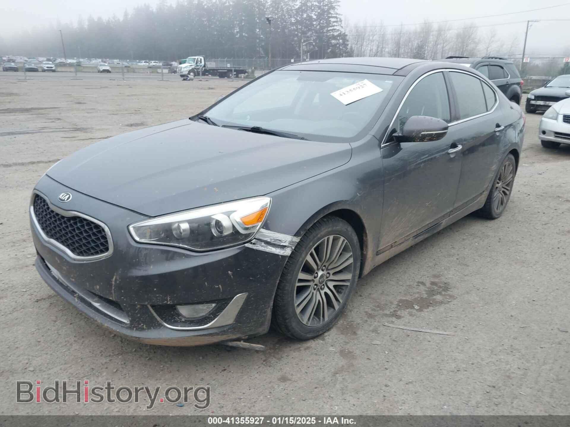 2014 KIA CADENZA - VIN: KNALN4D76E5129901 - Фото 2