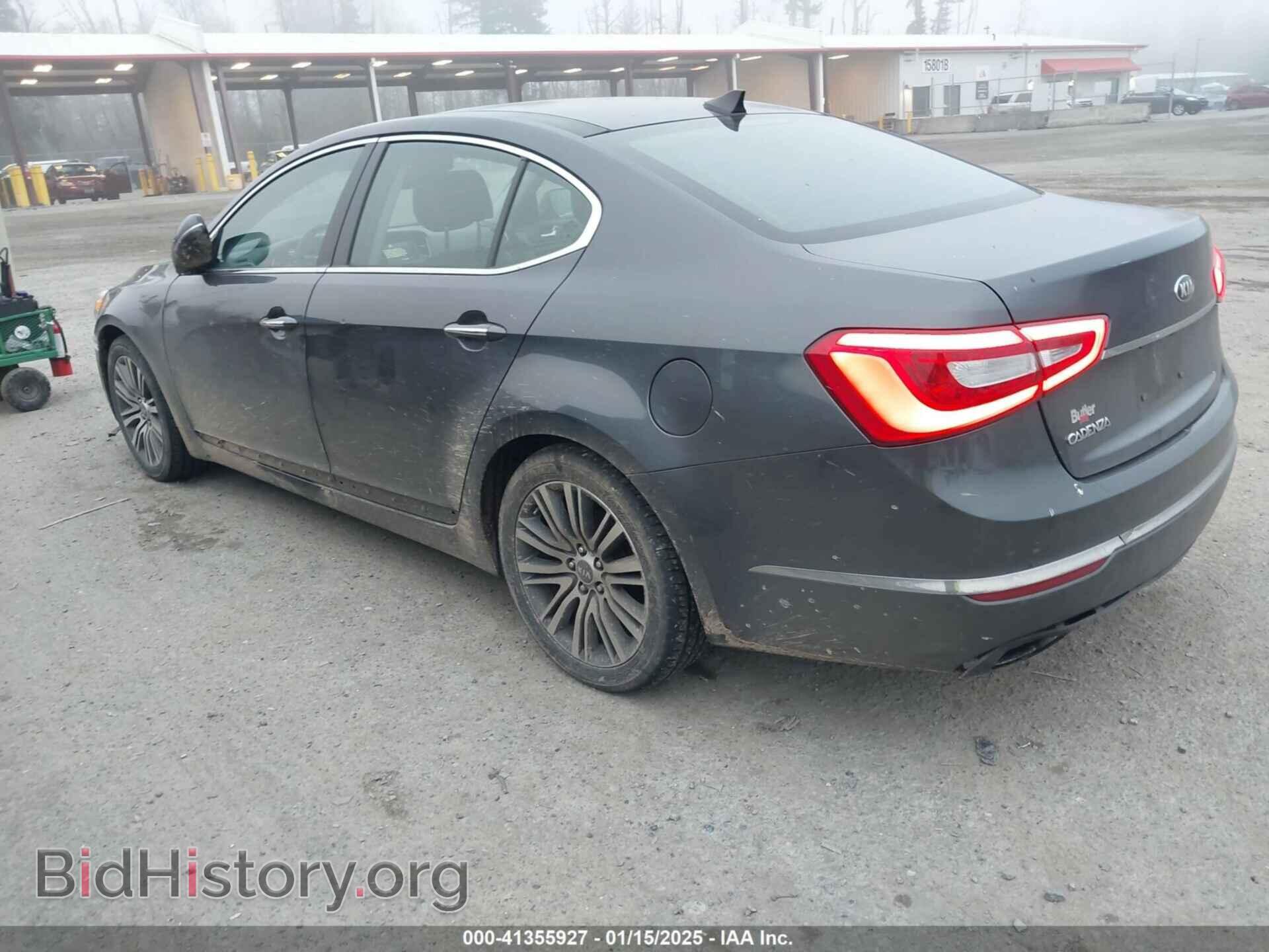 2014 KIA CADENZA - VIN: KNALN4D76E5129901 - Фото 3