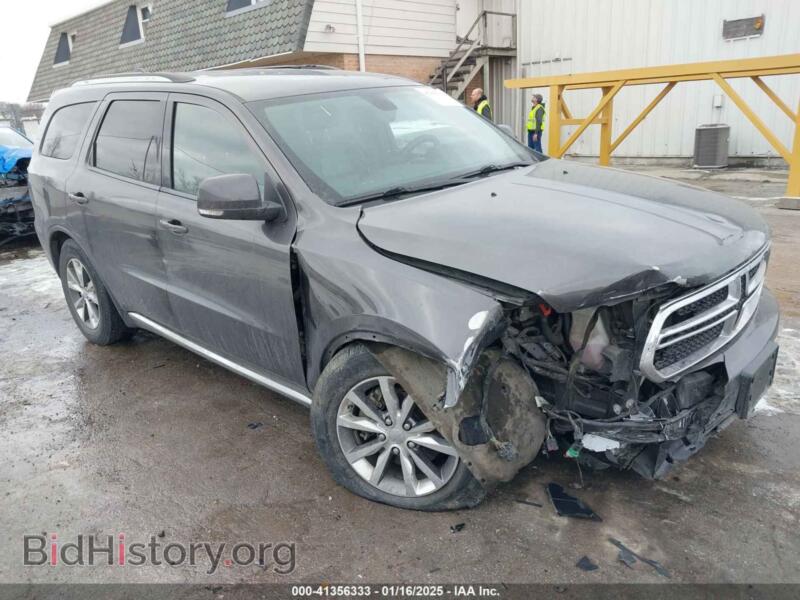 2015 Dodge DURANGO Limited (VIN 1C4RDHDG2FC714818) — фото 1 из 16, IAAI, повреждение: передняя часть