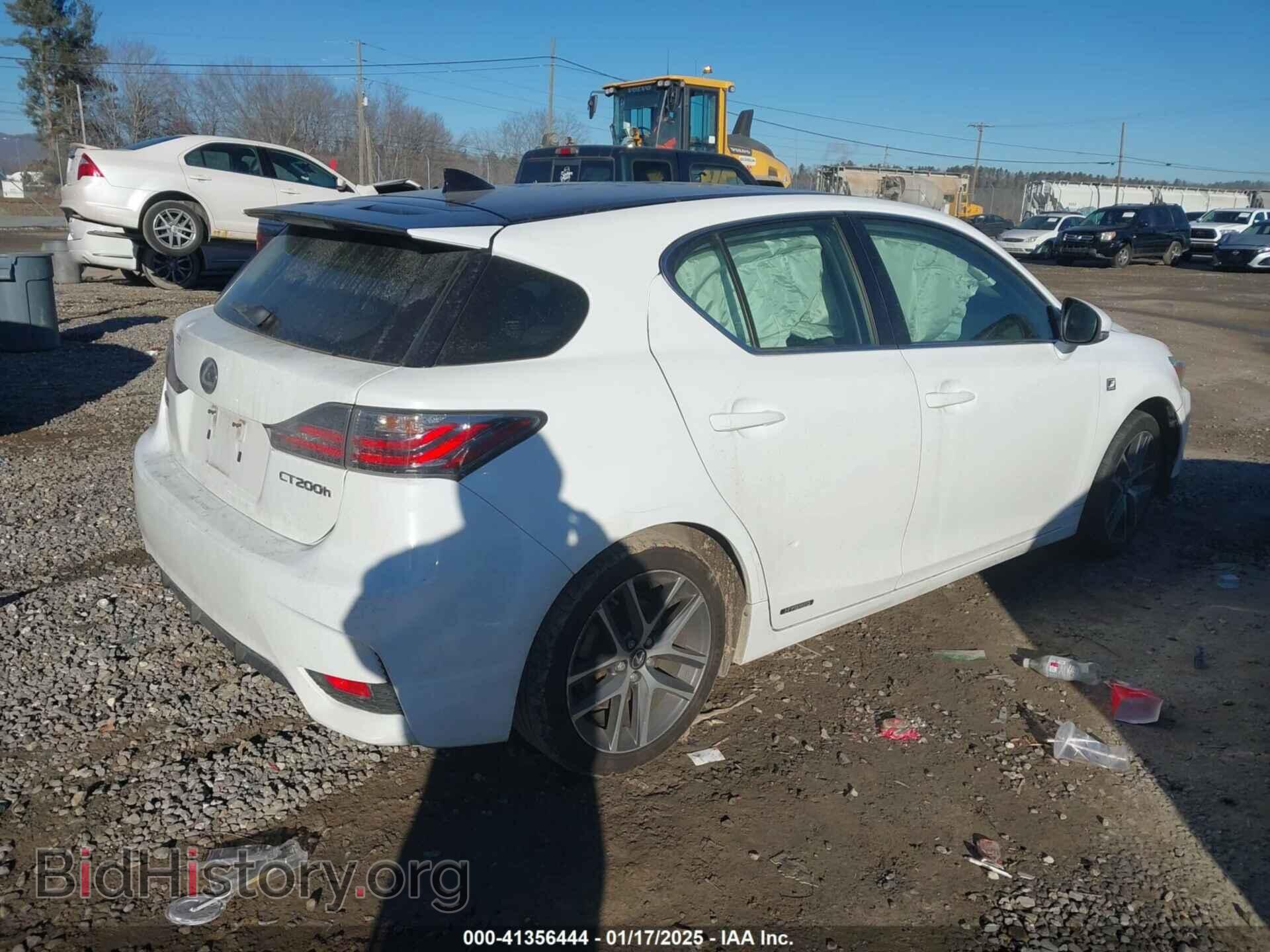 2015 LEXUS CT 200H - VIN: JTHKD5BH0F2240478 - Фото 4
