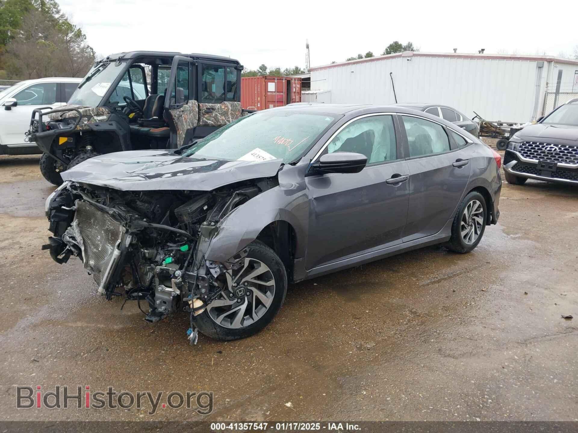 2017 HONDA CIVIC - VIN: 19XFC2F70HE045038 - Фото 2