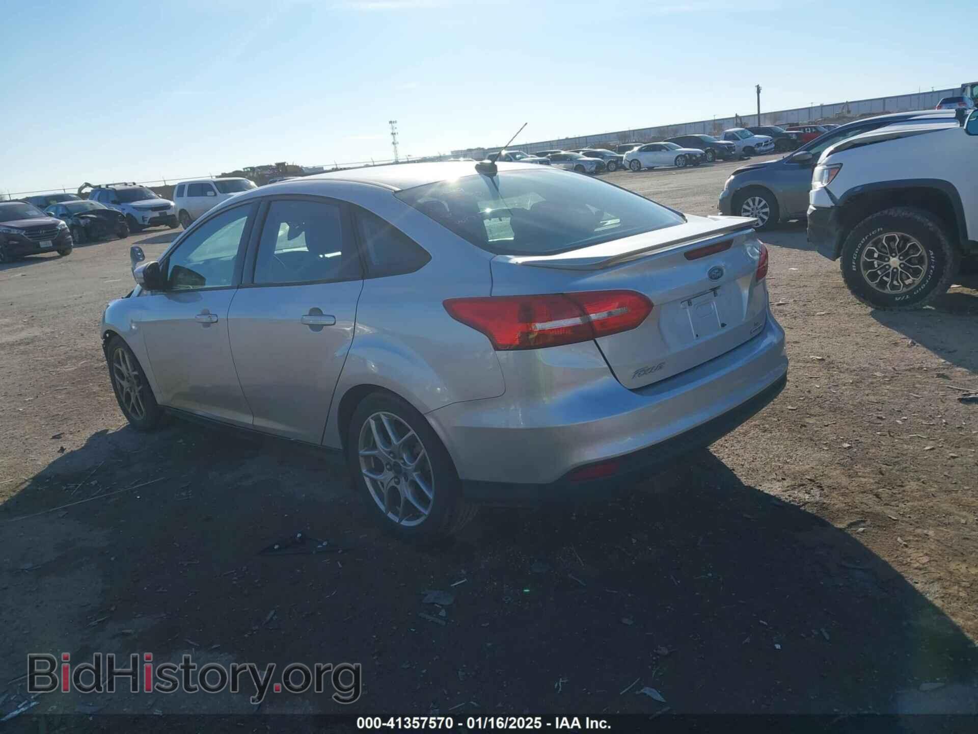 2015 FORD FOCUS - VIN: 1FADP3F25FL201154 - Фото 3