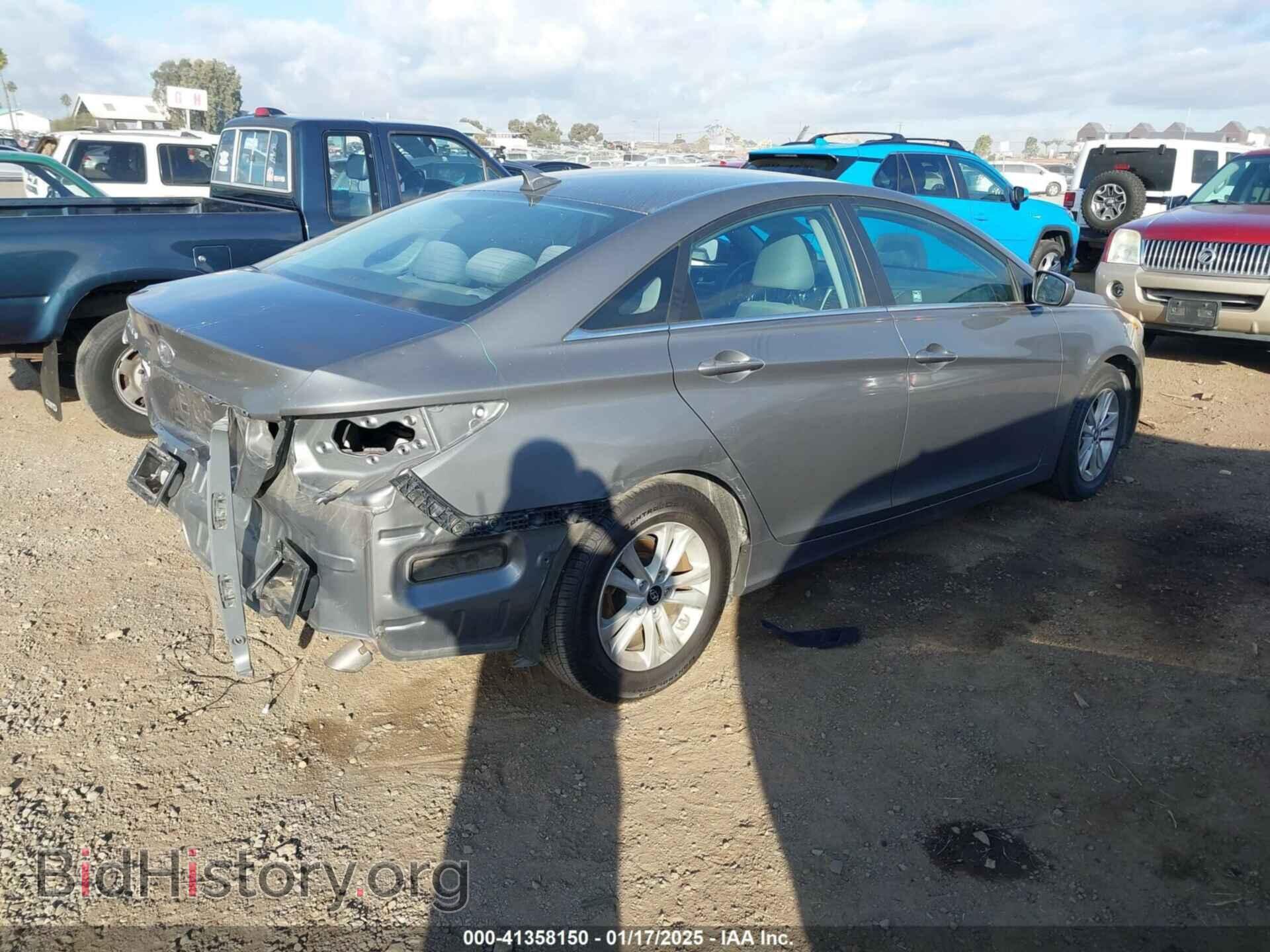 2013 HYUNDAI SONATA - VIN: 5NPEB4AC4DH655870 - Фото 4