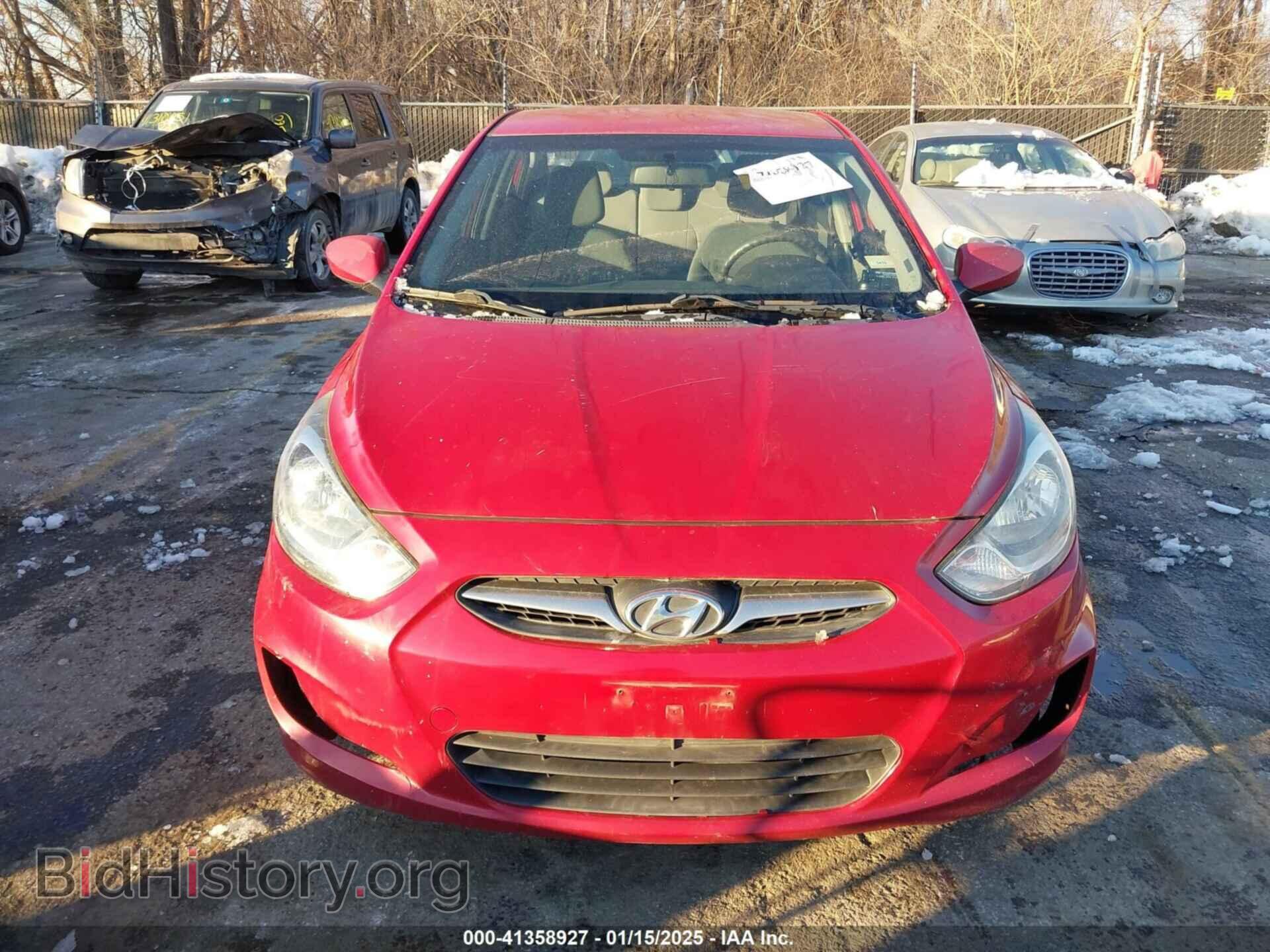 2012 HYUNDAI ACCENT - VIN: KMHCU4AE1CU240069 - Фото 6
