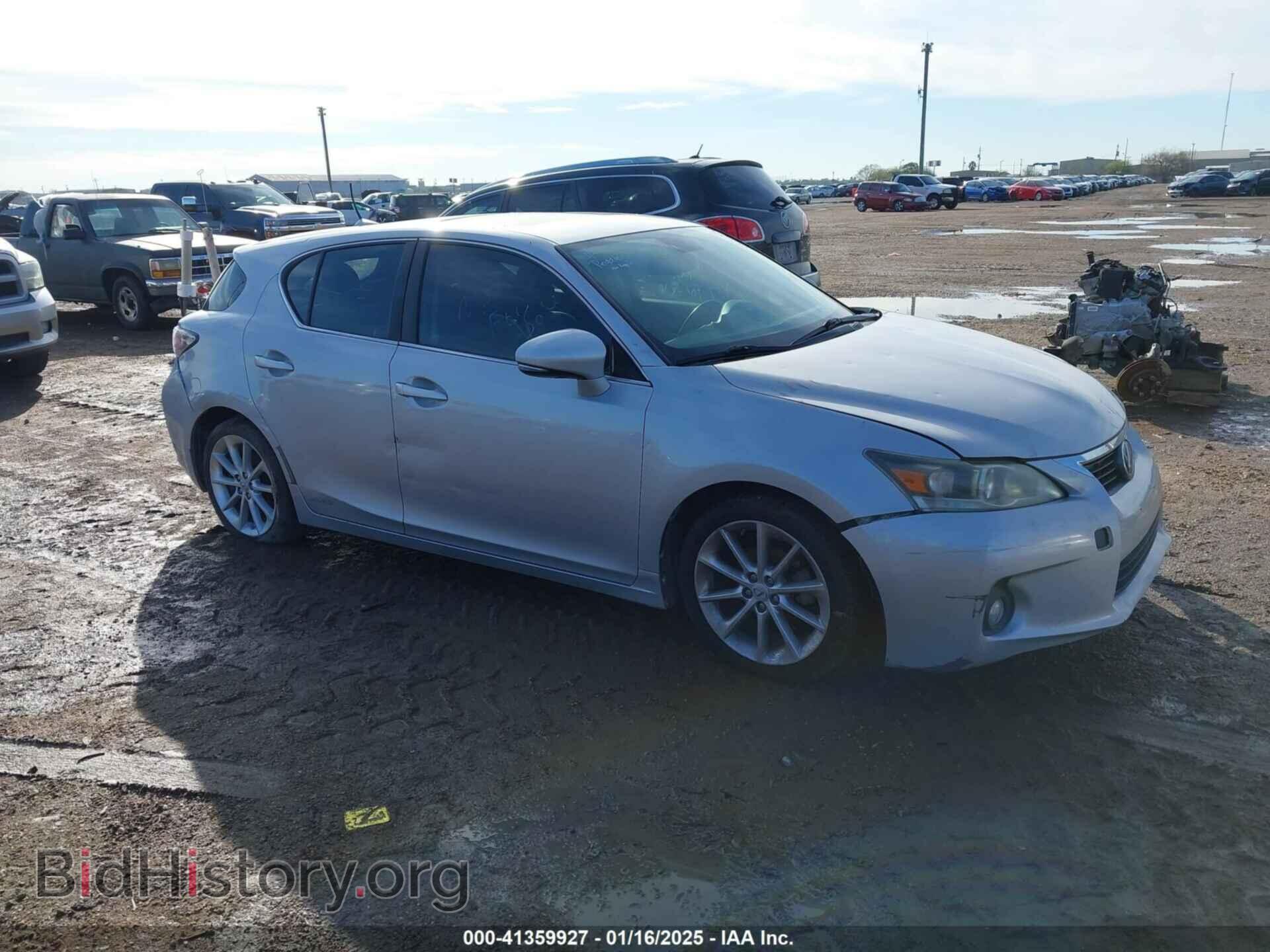 Photo JTHKD5BH4B2018987 - LEXUS CT 200H 2011