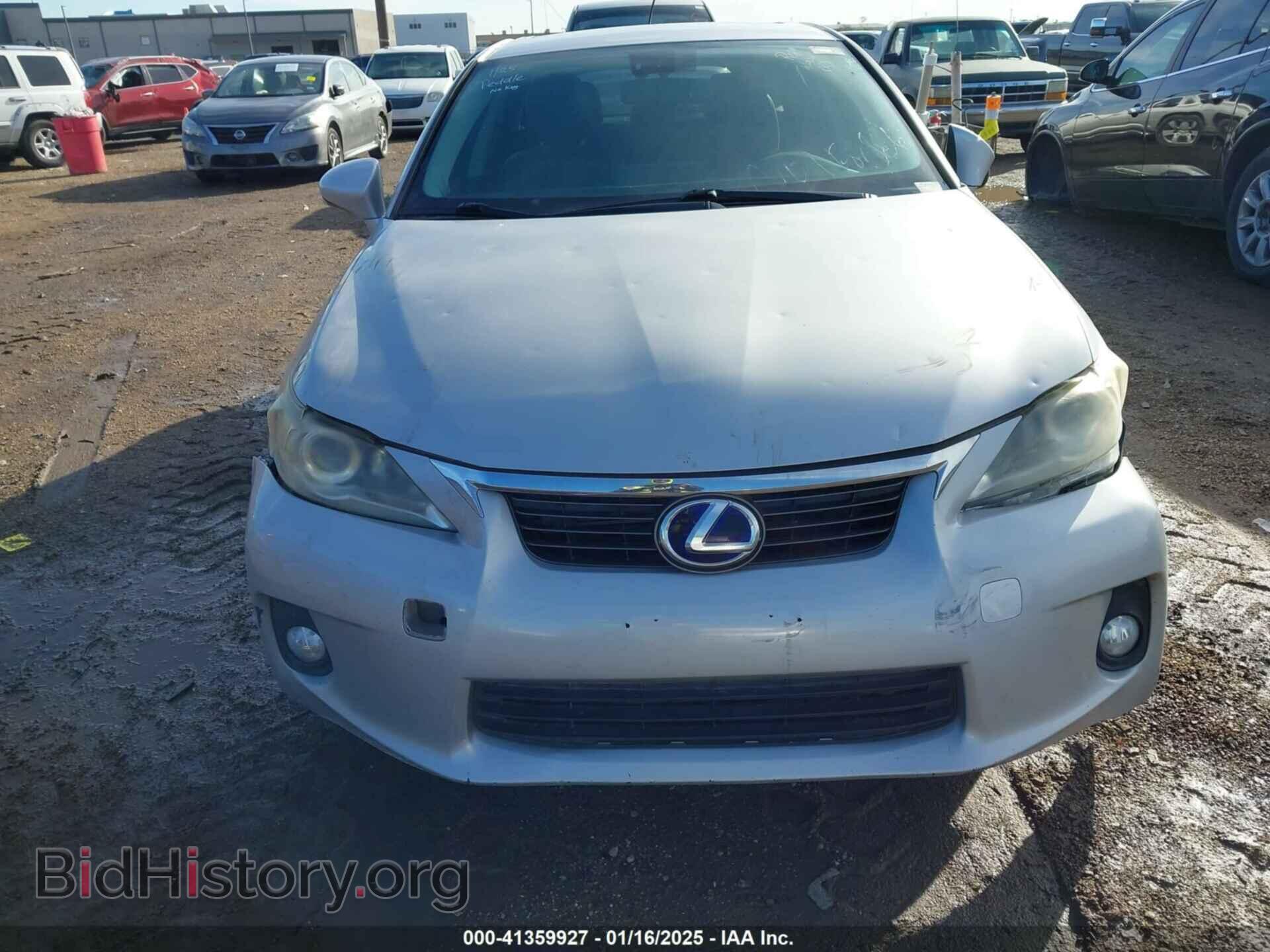 2011 LEXUS CT 200H - VIN: JTHKD5BH4B2018987 - Фото 12