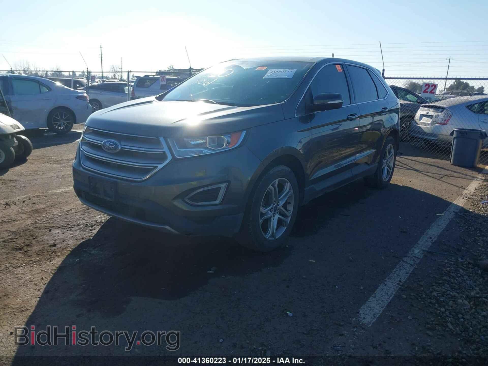 2017 FORD EDGE - VIN: 2FMPK4K92HBB12168 - Фото 2