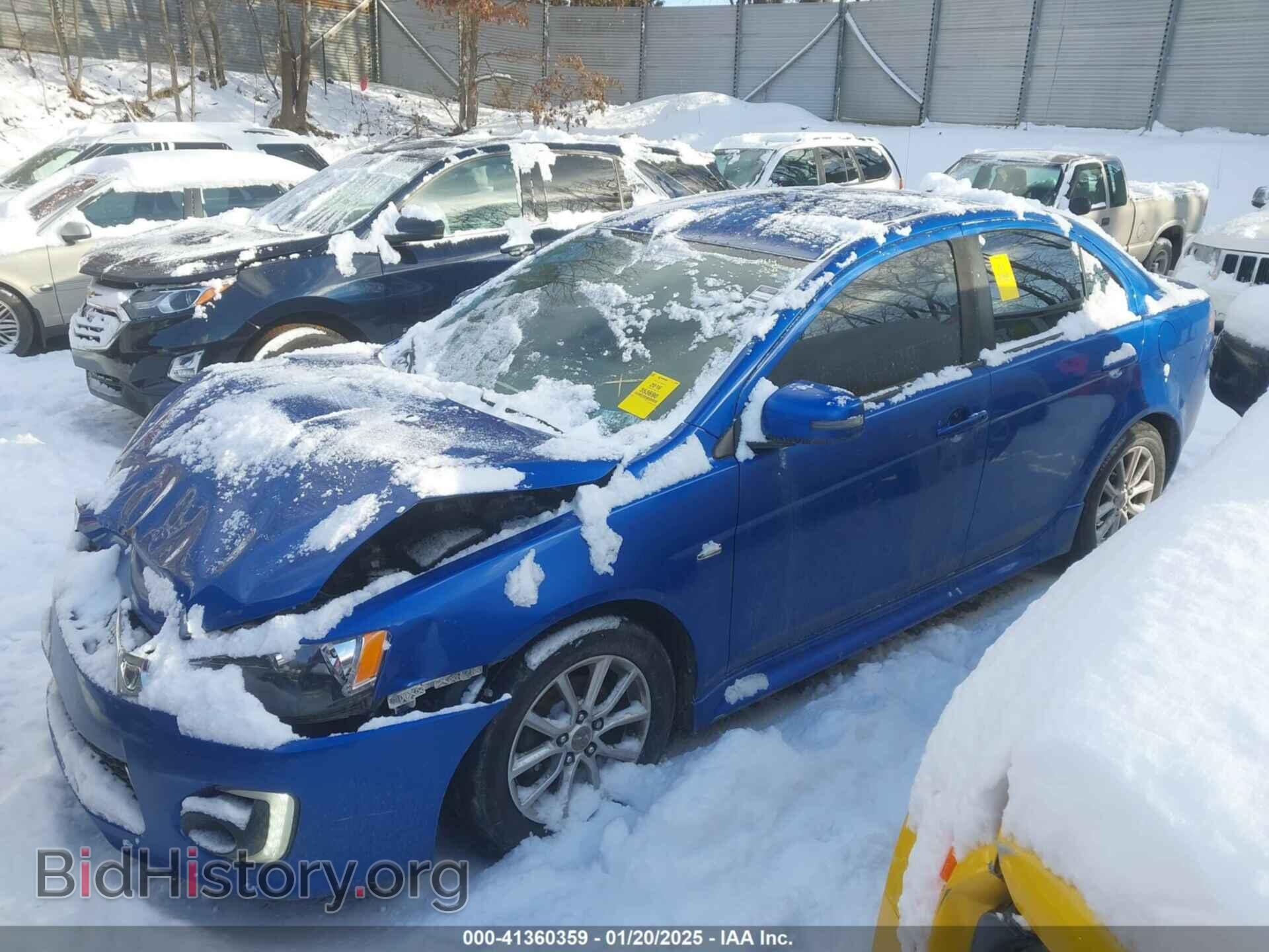 2016 MITSUBISHI LANCER - VIN: JA32V2FW5GU011305 - Фото 2