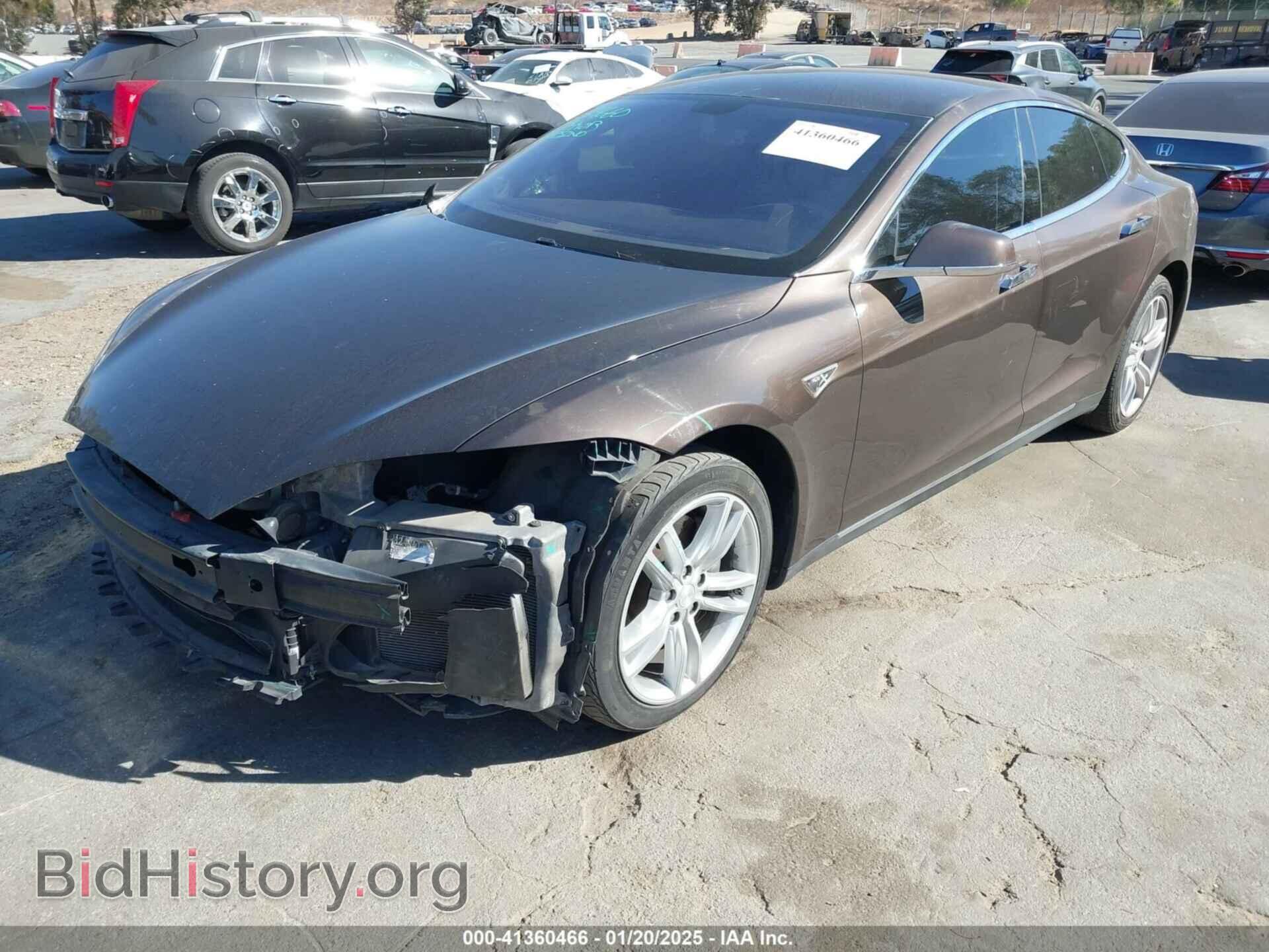 2013 TESLA MODEL S - VIN: 5YJSA1DN4DFP19552 - Фото 2