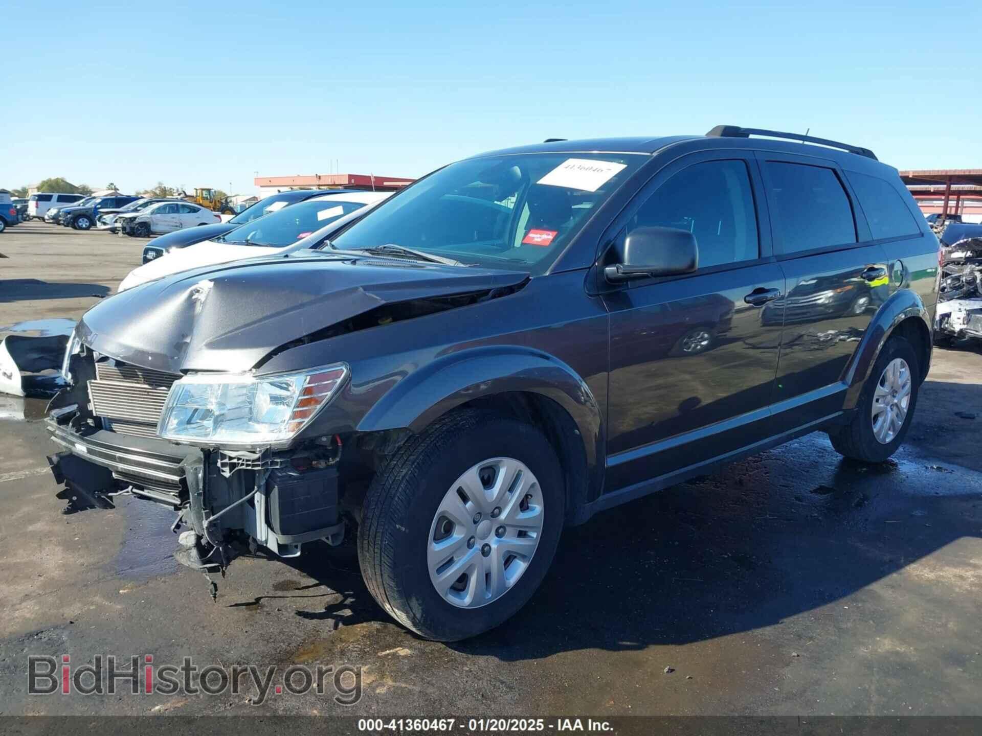 2018 DODGE JOURNEY - VIN: 3C4PDCAB8JT445305 - Фото 2