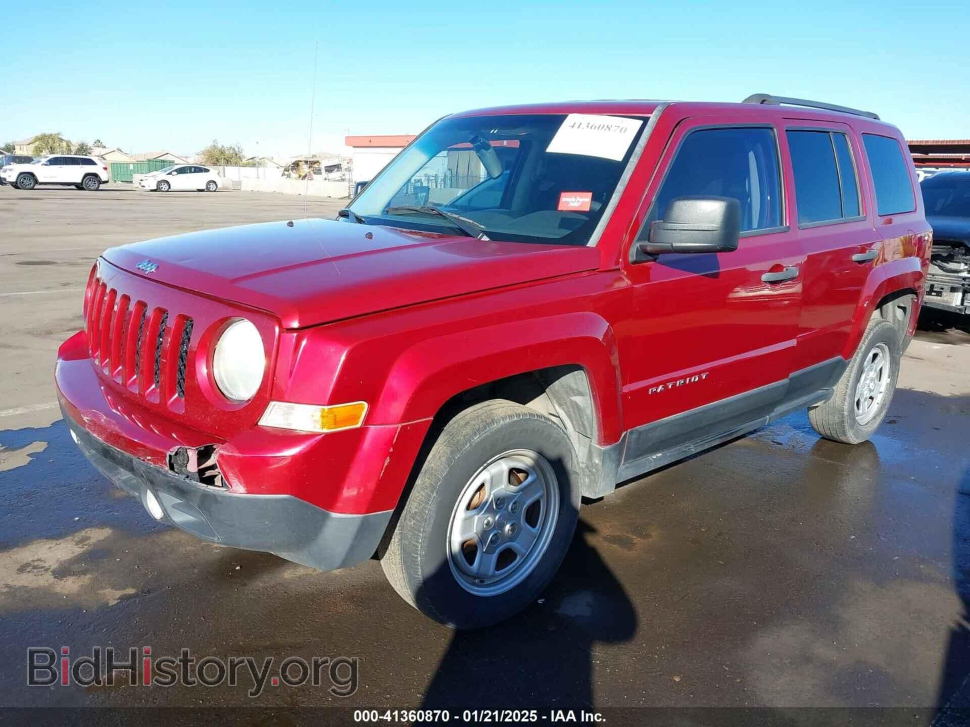 2012 JEEP PATRIOT - VIN: 1C4NJPBB6CD687718 - Фото 2