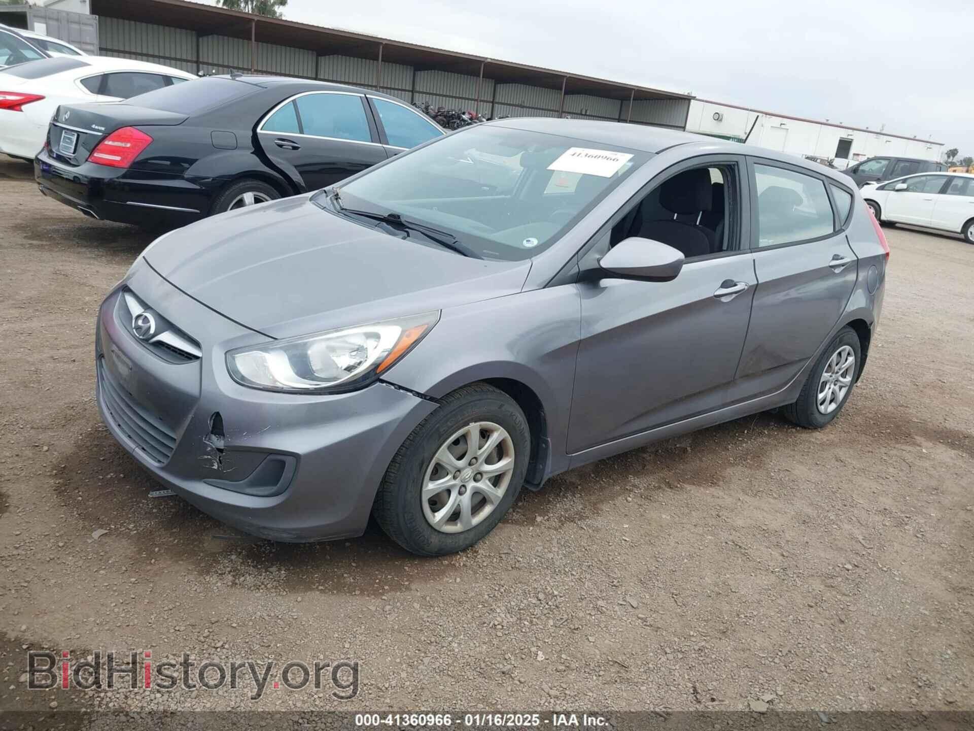 2014 HYUNDAI ACCENT - VIN: KMHCT5AEXEU176027 - Фото 2