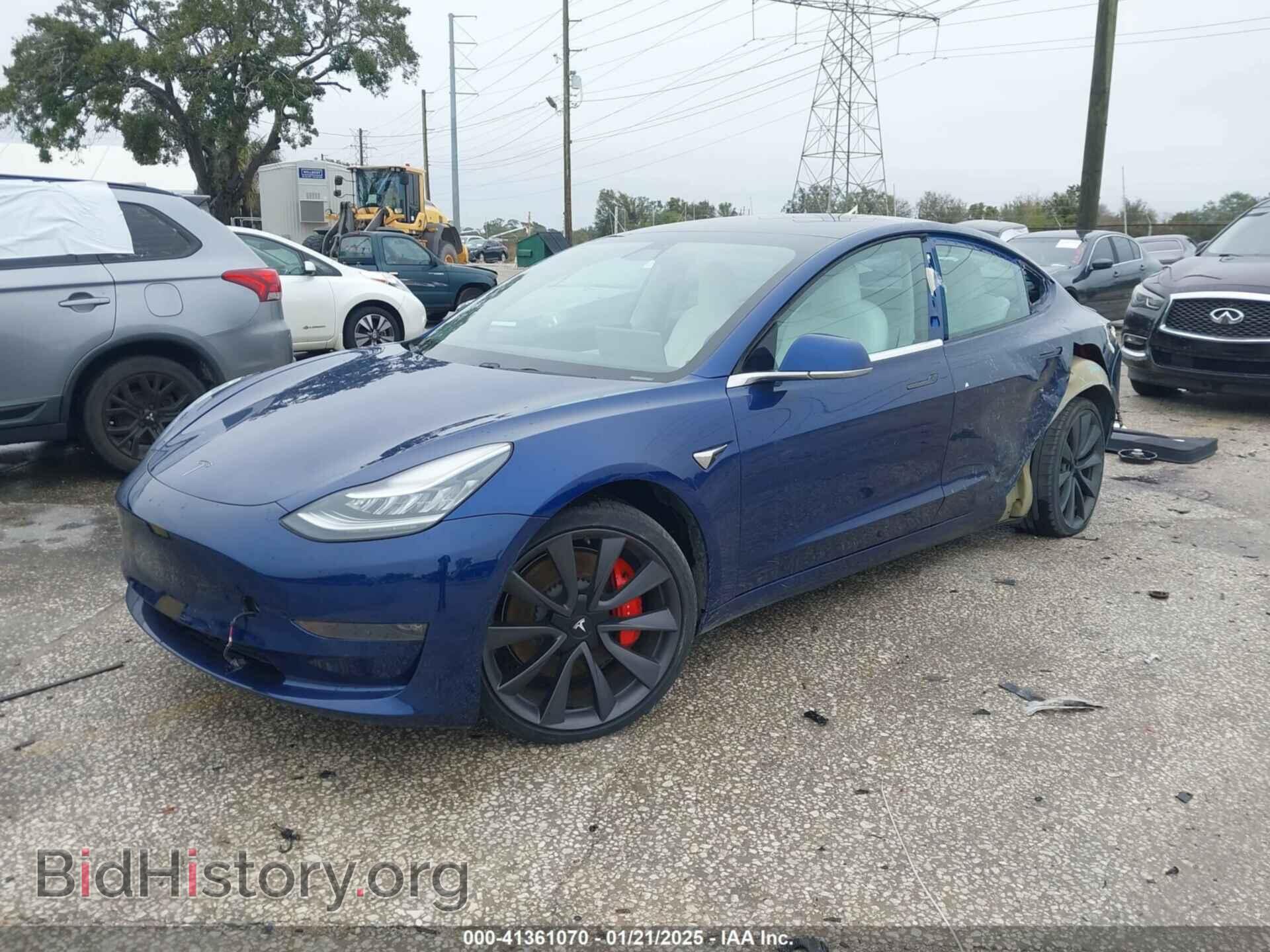 2020 TESLA MODEL 3 - VIN: 5YJ3E1EC4LF714842 - Фото 2
