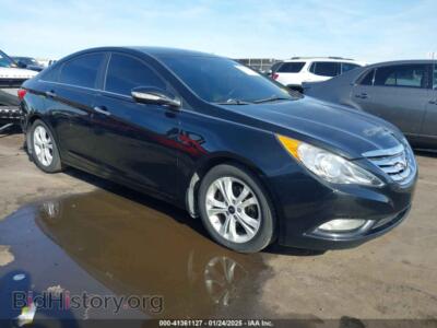 2011 Hyundai SONATA Limited, черный — VIN 5NPEC4AC8BH125492, IAAI