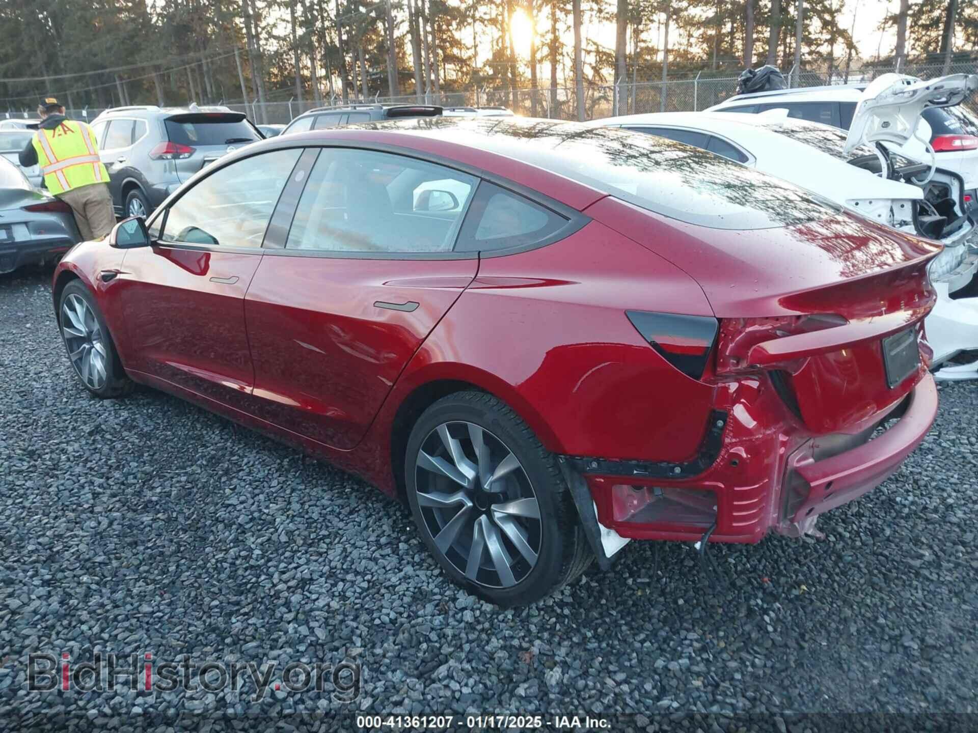 2024 TESLA MODEL 3 - VIN: 5YJ3E1EB2RF816141 - Фото 3