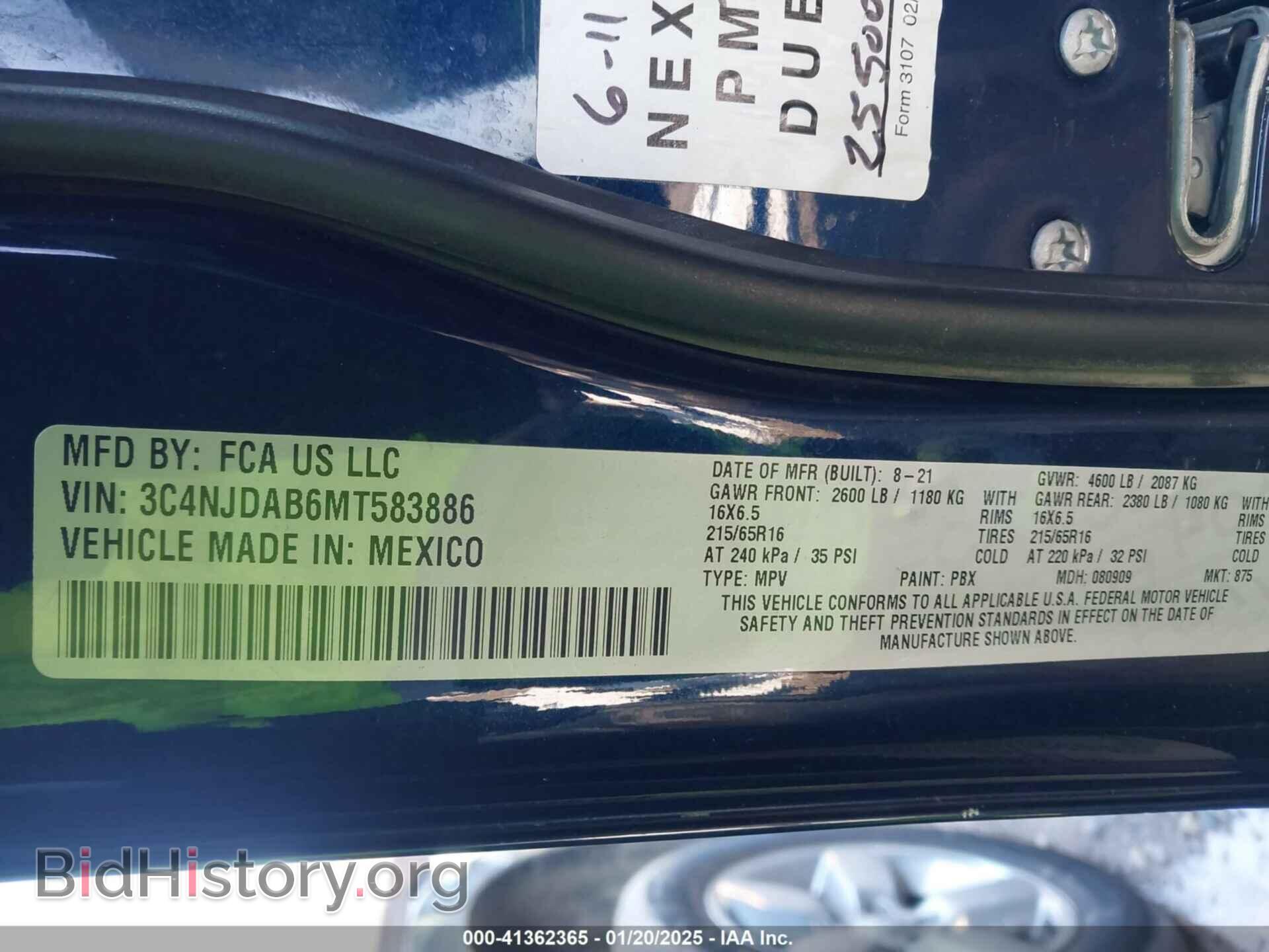 2021 JEEP COMPASS - VIN: 3C4NJDAB6MT583886 - Photo 9