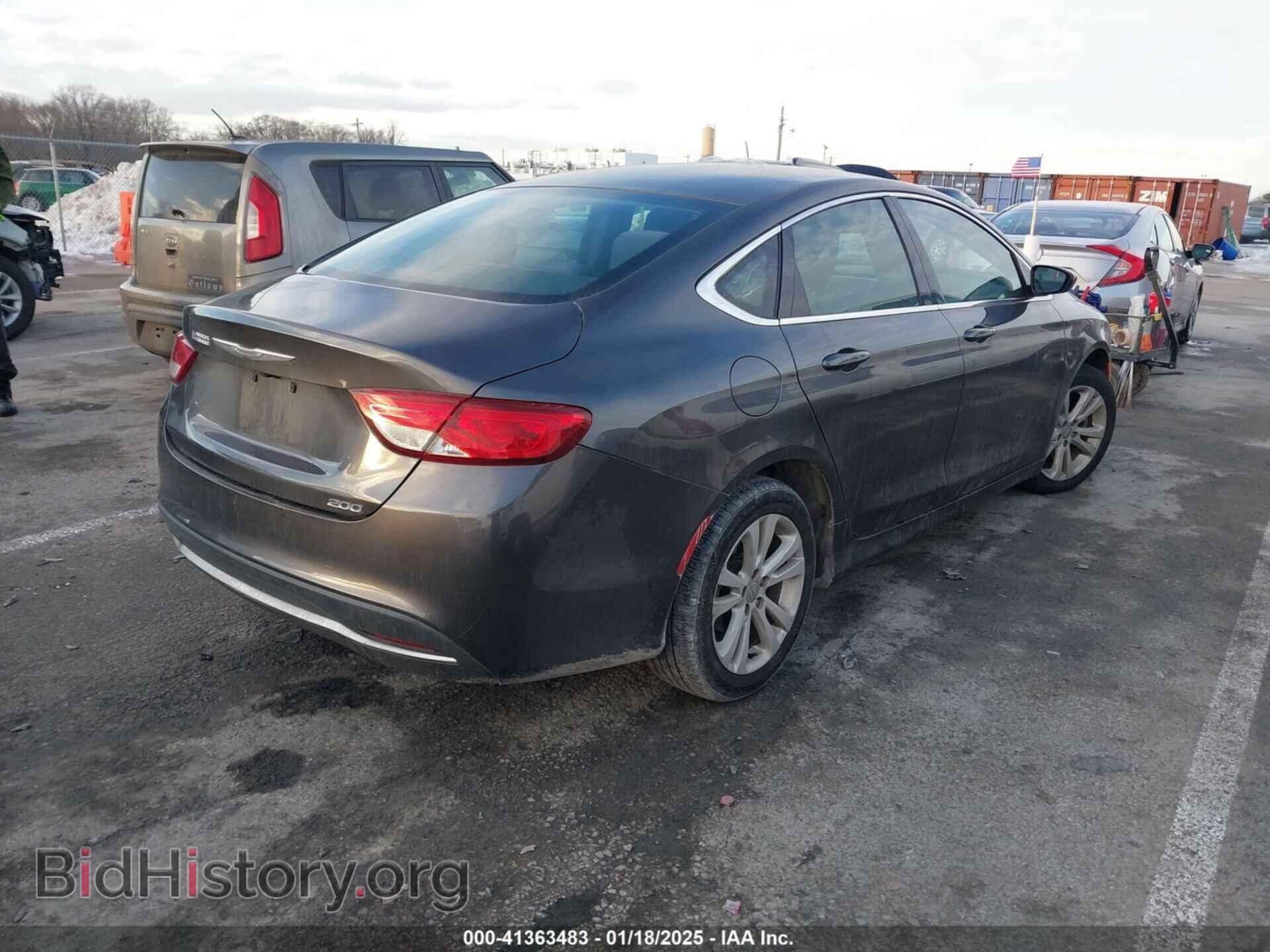 2016 CHRYSLER 200 - VIN: 1C3CCCAB8GN128414 - Фото 4