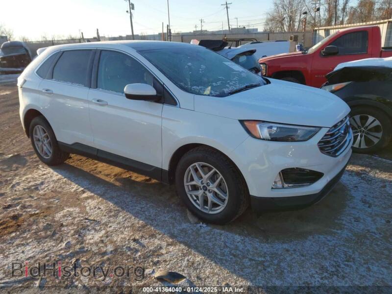 2022 Ford EDGE SEL (VIN 2FMPK4J94NBA74441) — фото 1 из 16, IAAI, повреждение: левый бок