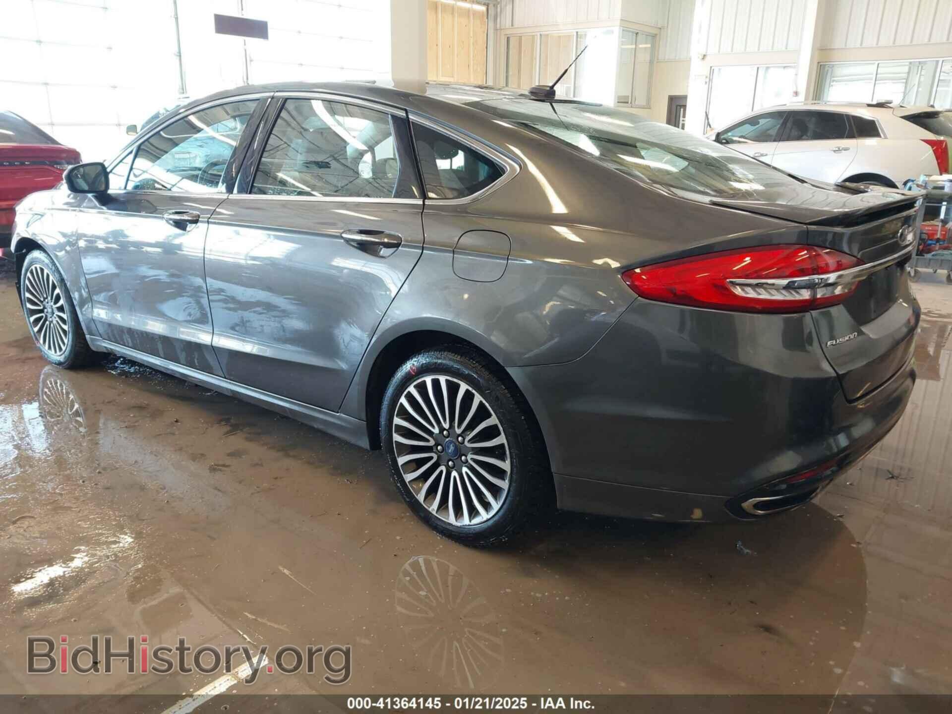 2018 FORD FUSION - VIN: 3FA6P0D91JR233519 - Фото 3