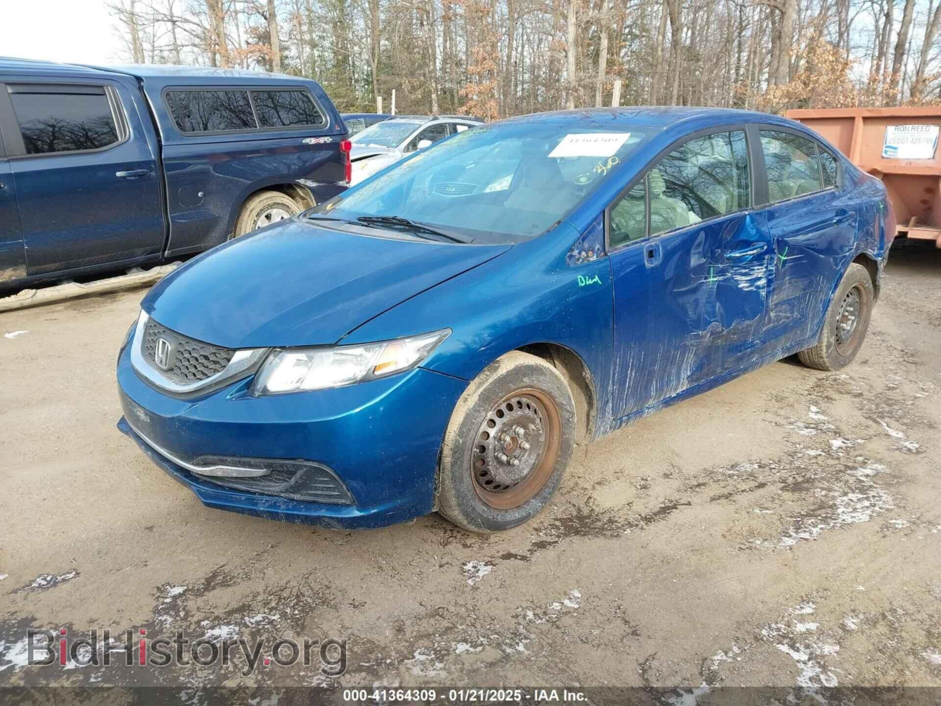 2013 HONDA CIVIC - VIN: 19XFB2F54DE062193 - Фото 2