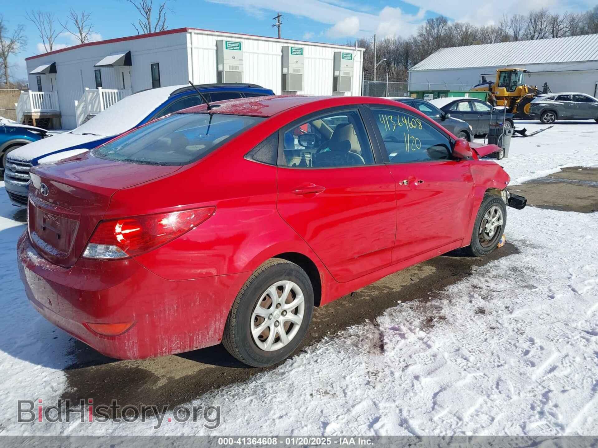 2012 HYUNDAI ACCENT - VIN: KMHCT4AEXCU223516 - Фото 4